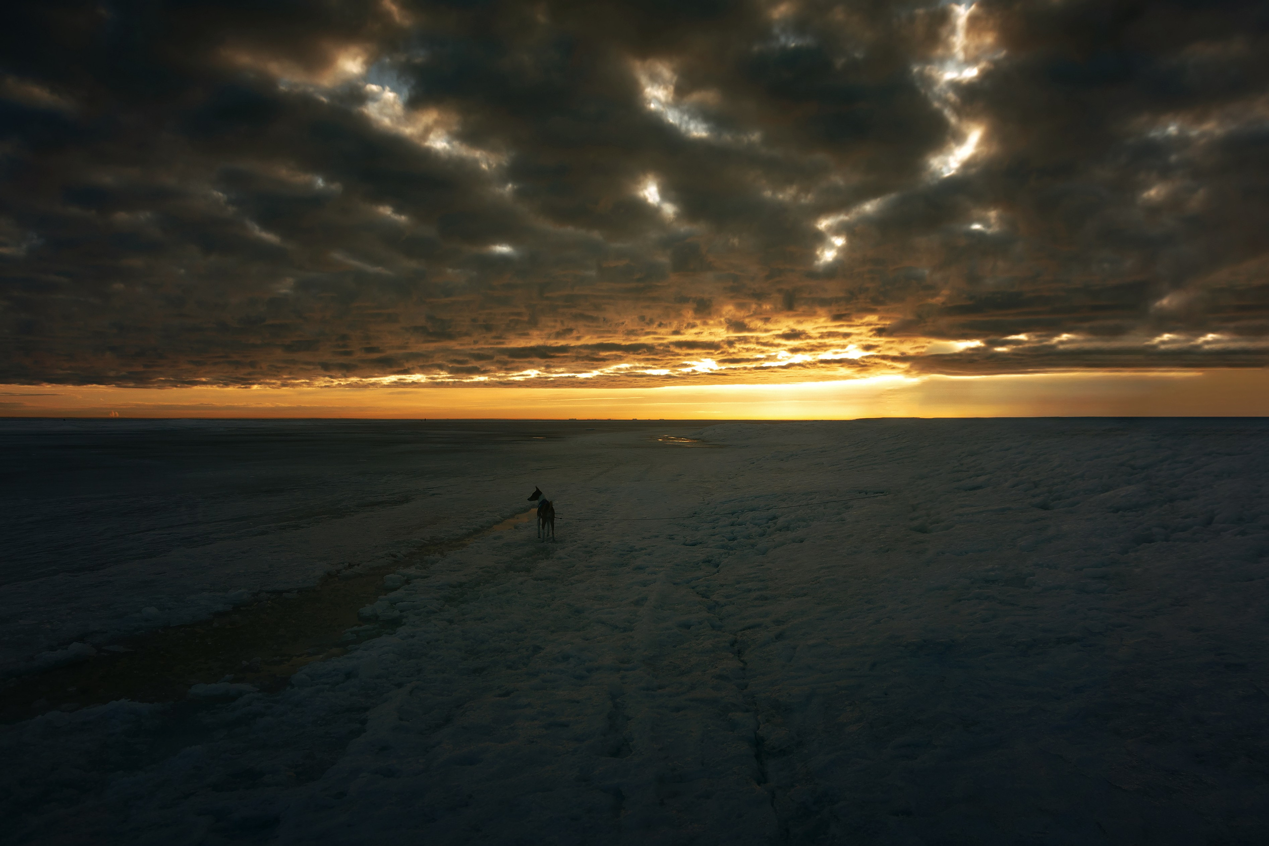 Закатный залив