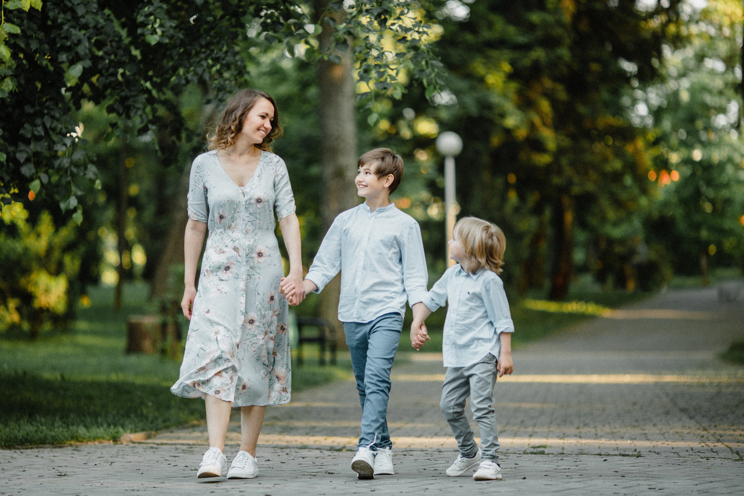 Семейная съемка в парке