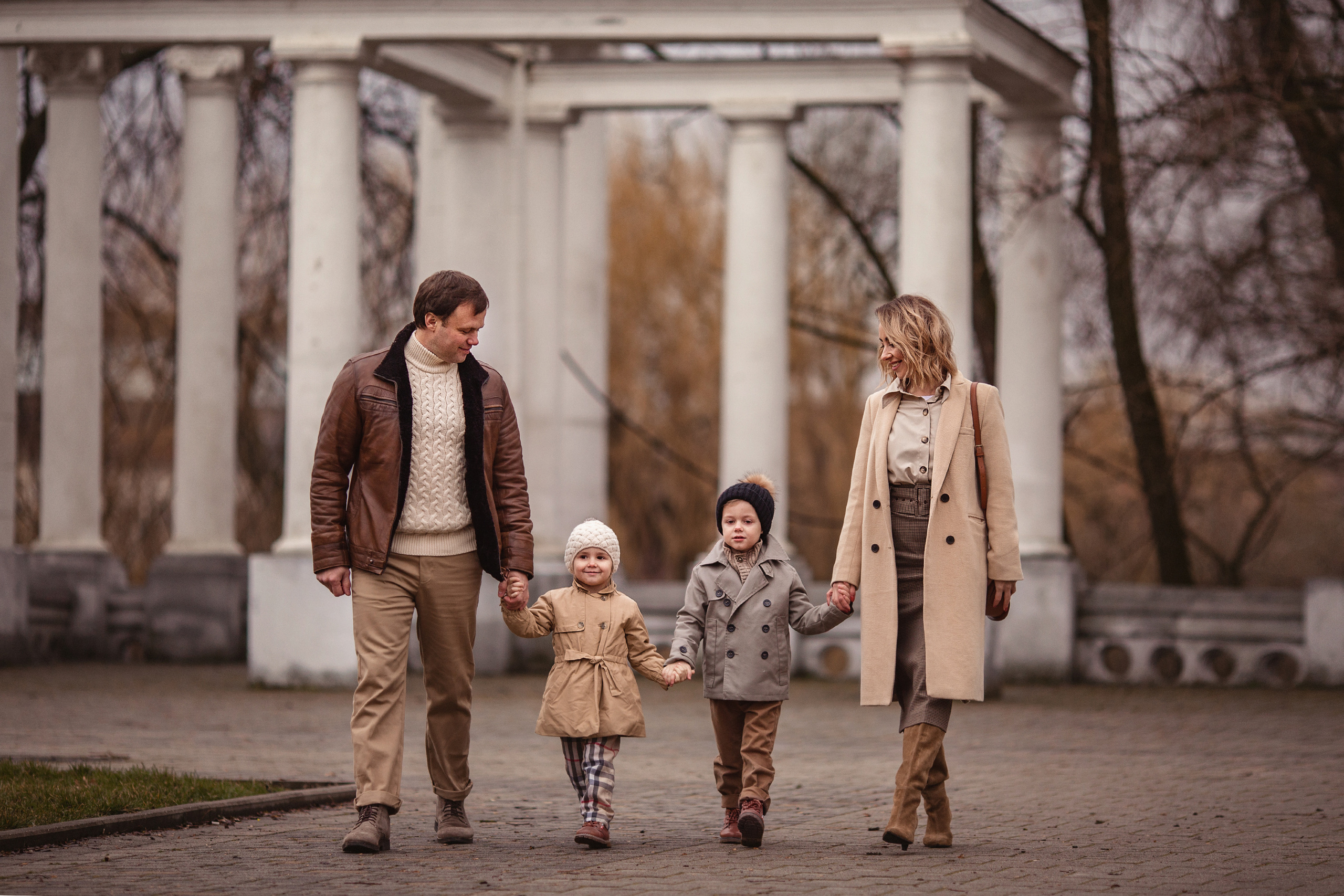 Семейная съемка в парке