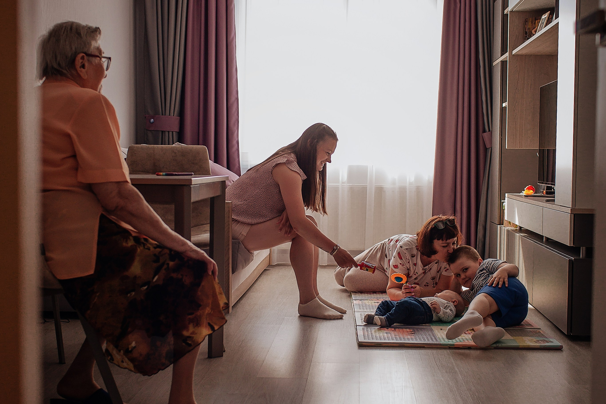 Четыре поколения. Домашнее