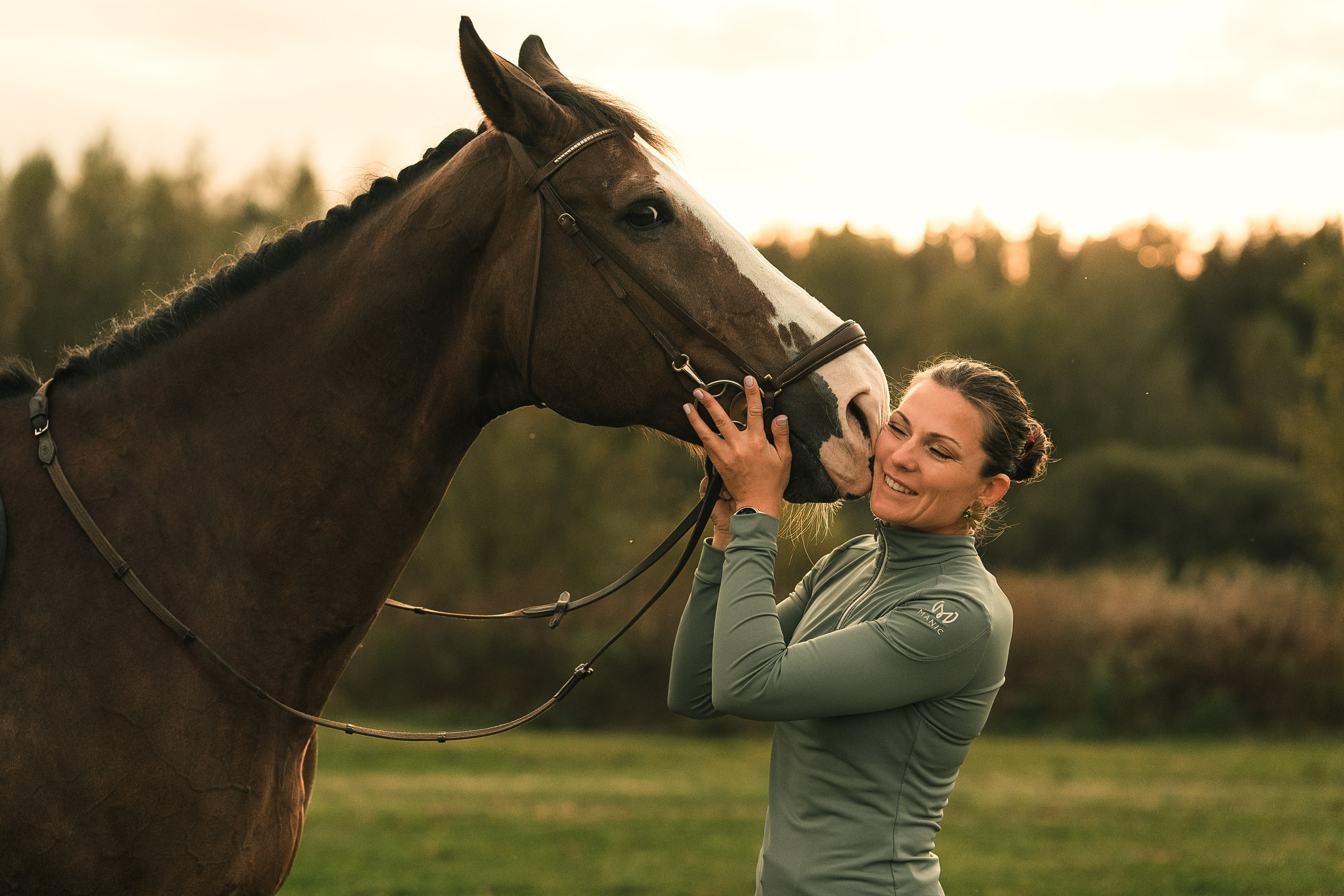 Съёмки с лошадьми