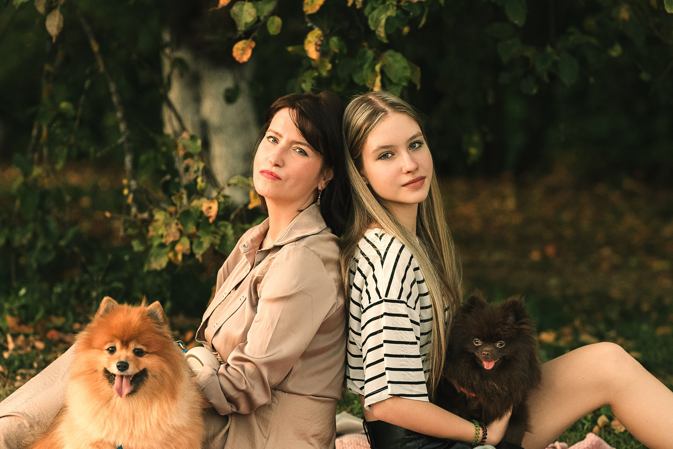 Людмила, Ника и шпицульки