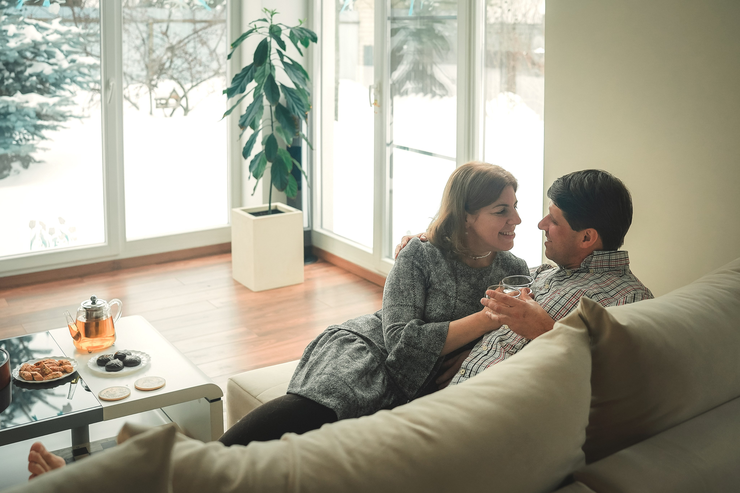 Юрий, Марианна и Санни