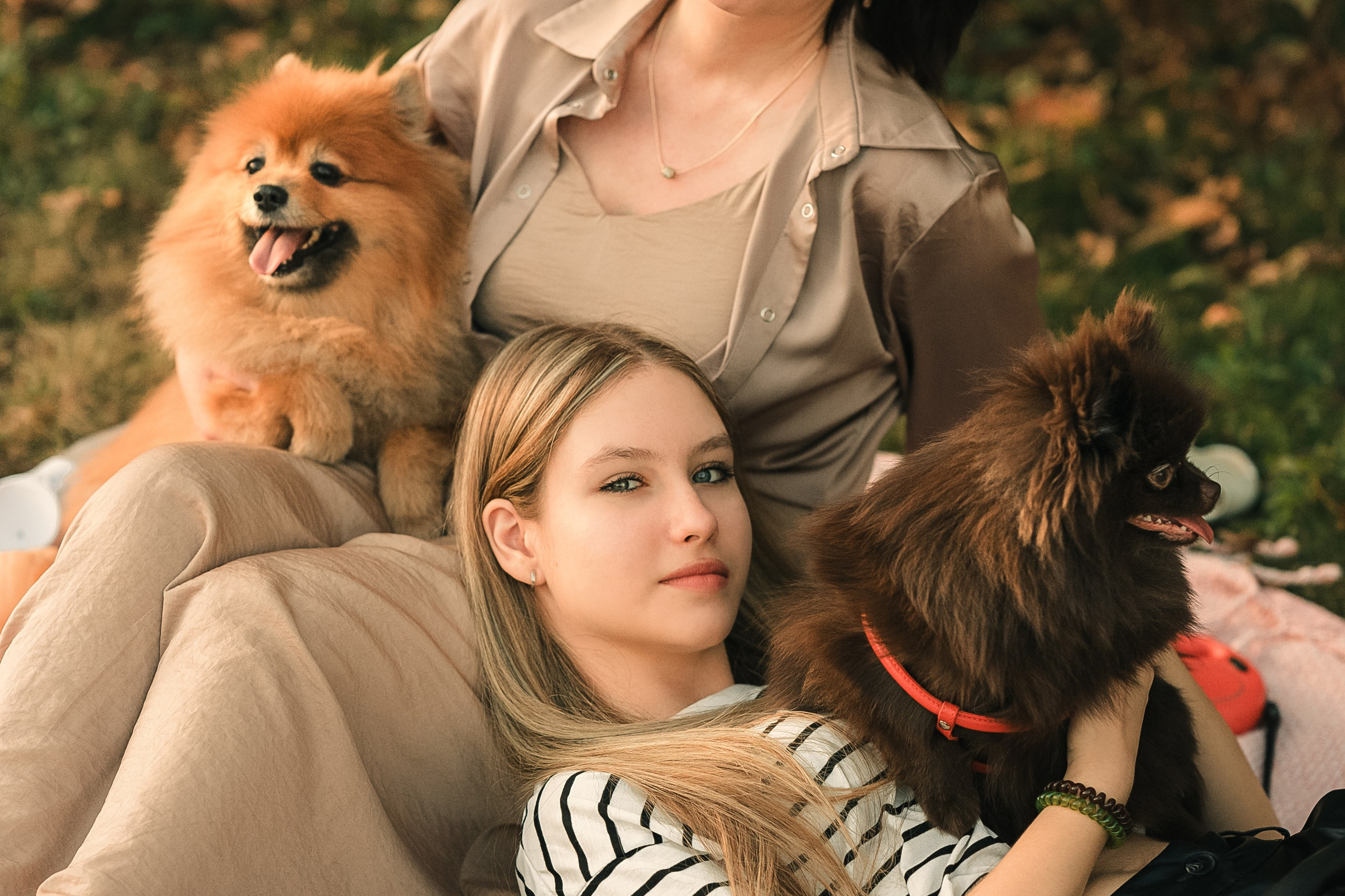 Людмила, Ника и шпицульки