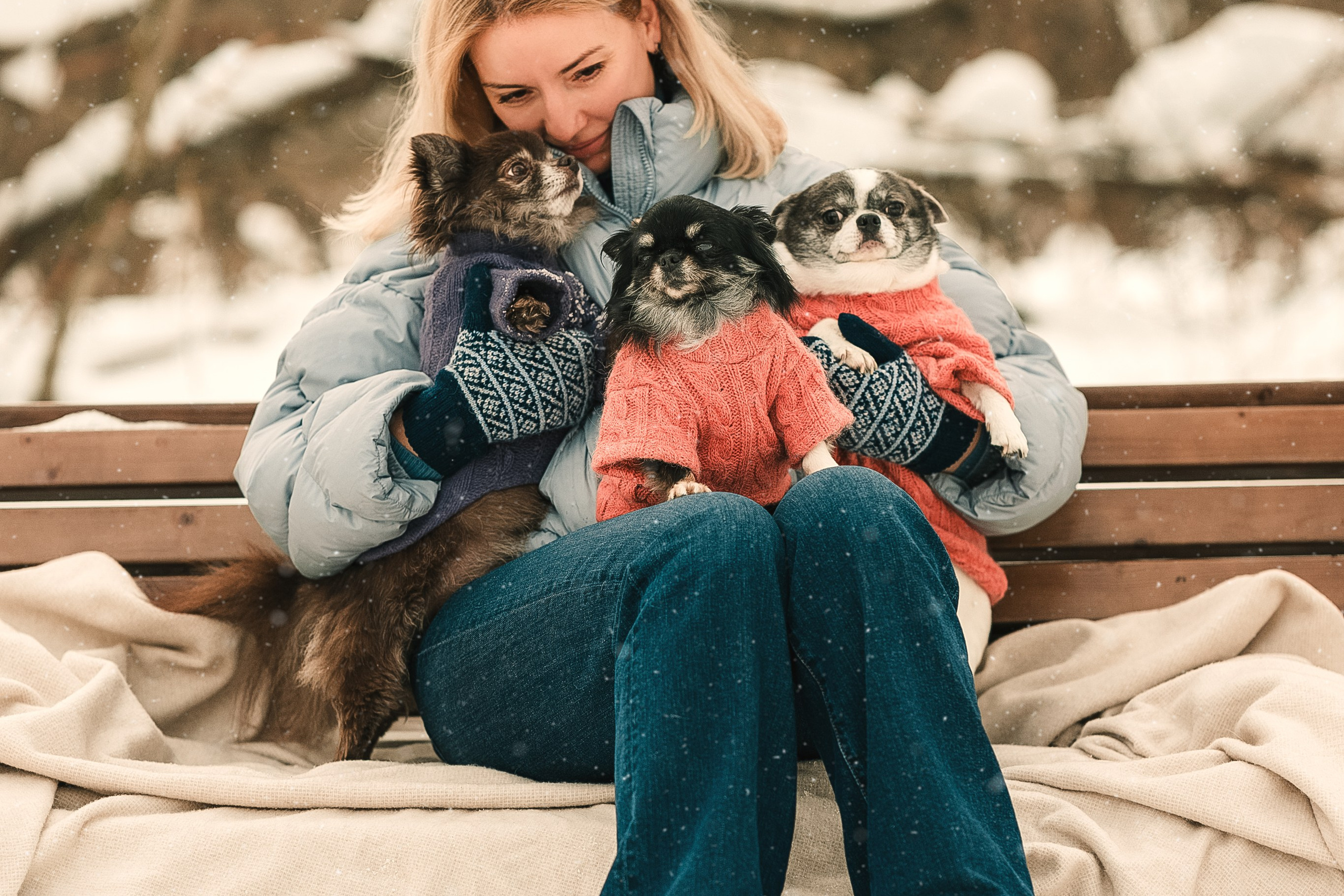 Елена, Тоша, Лиза и Поль