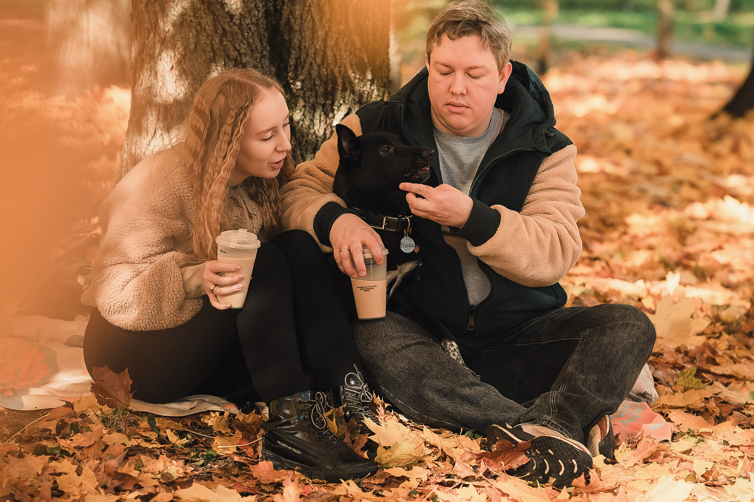 Полина, Антон и Наоми