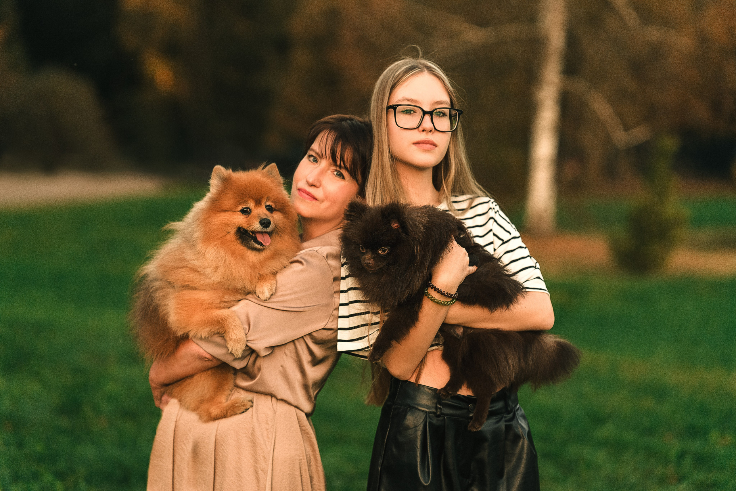 Людмила, Ника и шпицульки