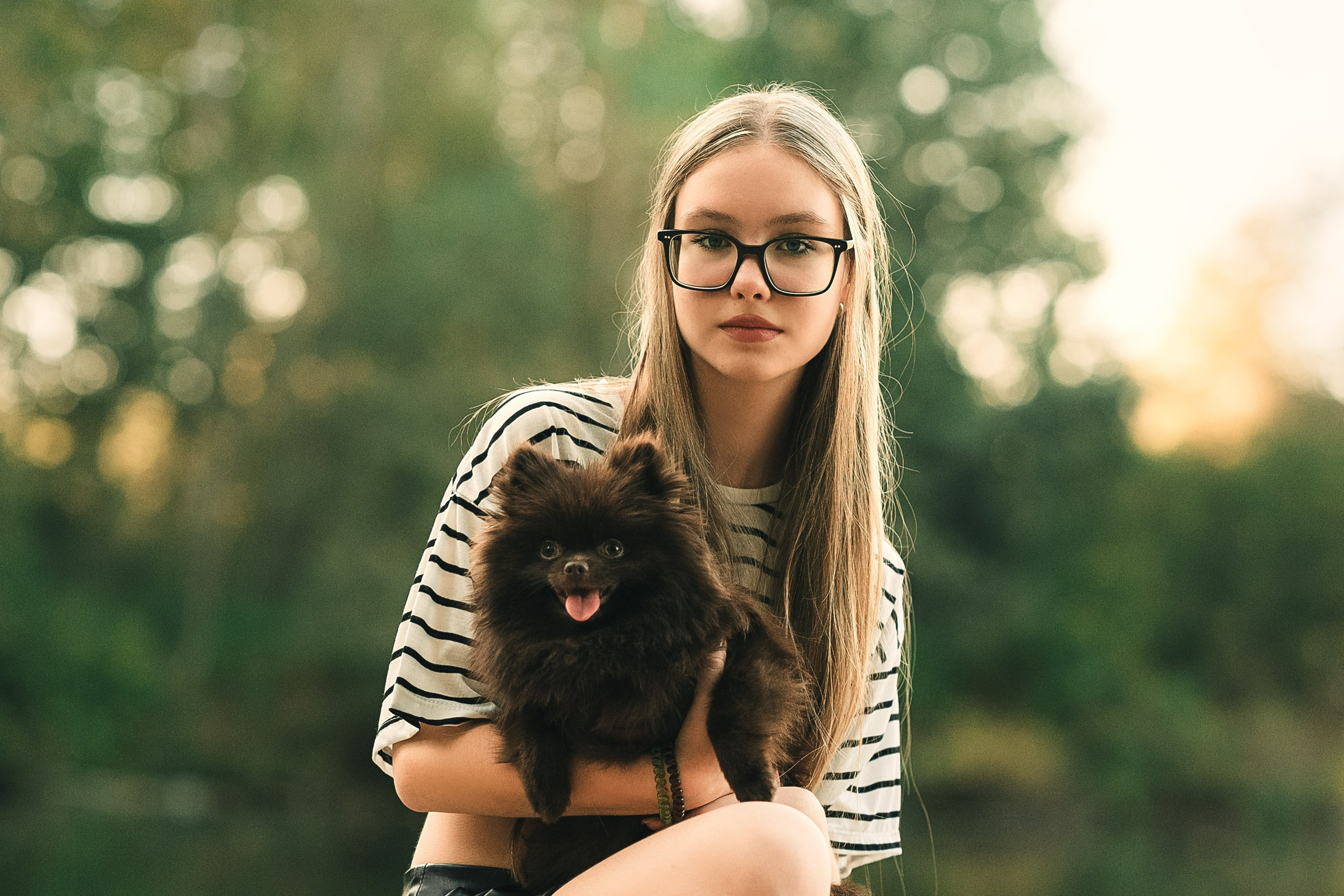 Людмила, Ника и шпицульки