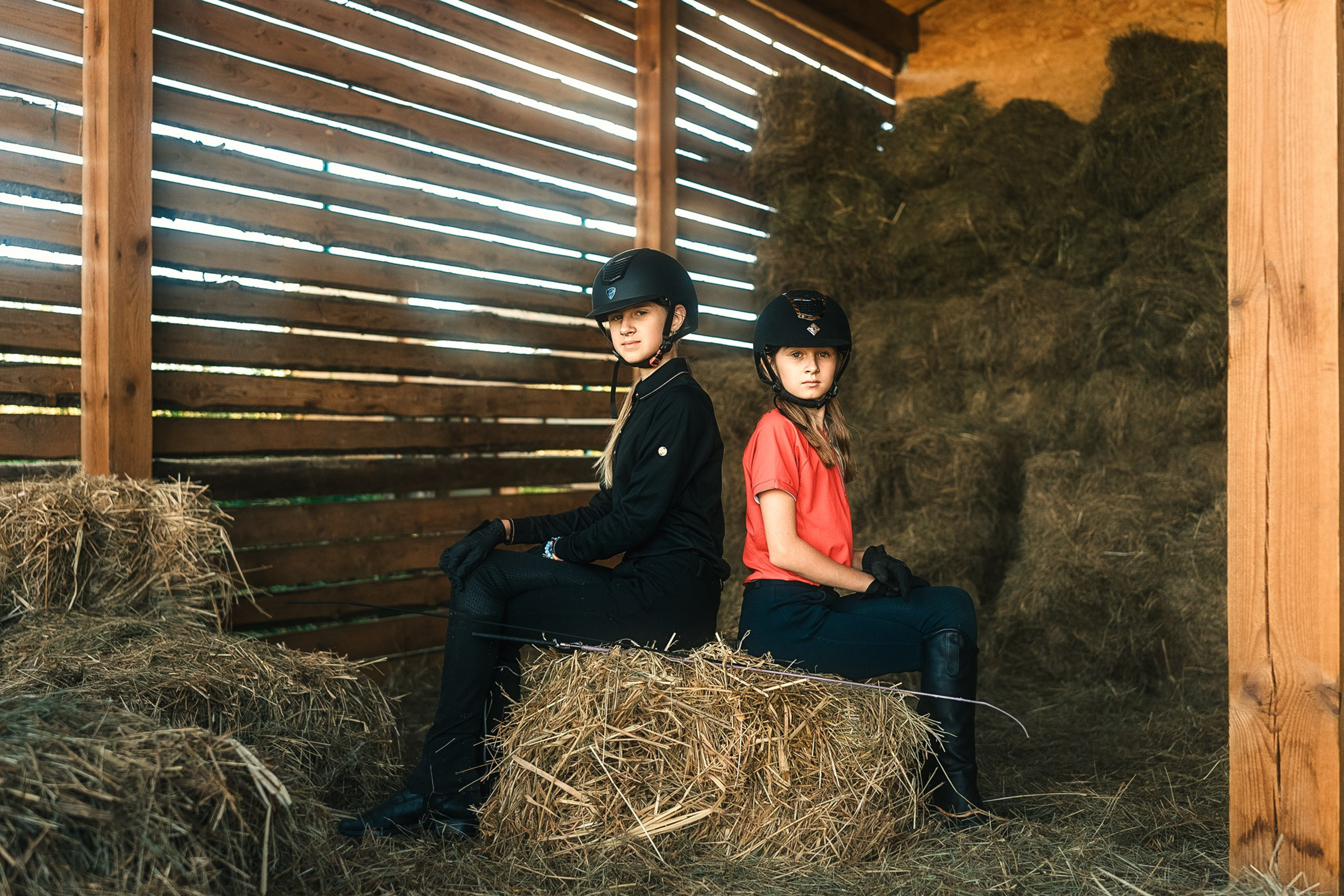 Съёмки с лошадьми