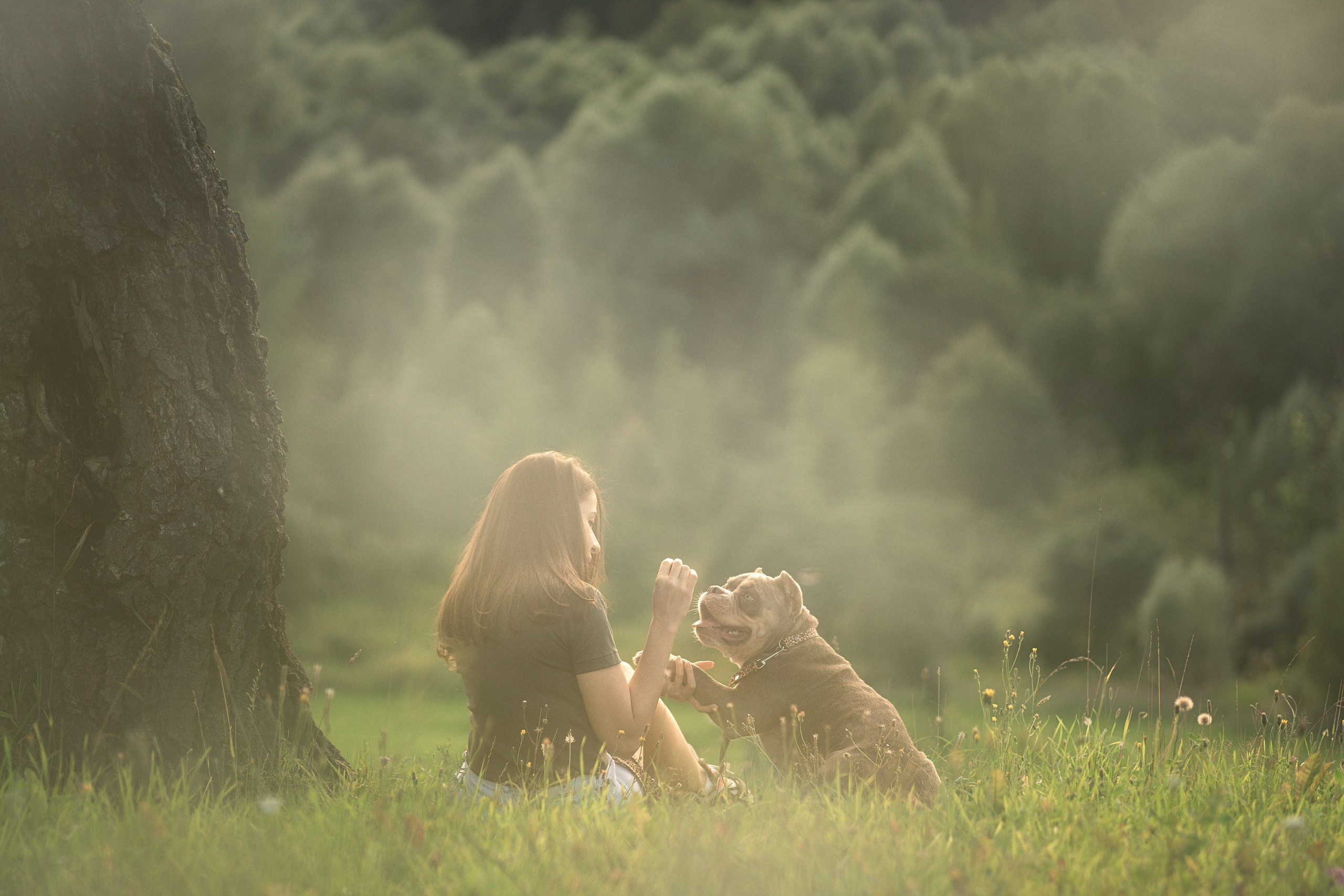 Съёмка с собакой в Куркино