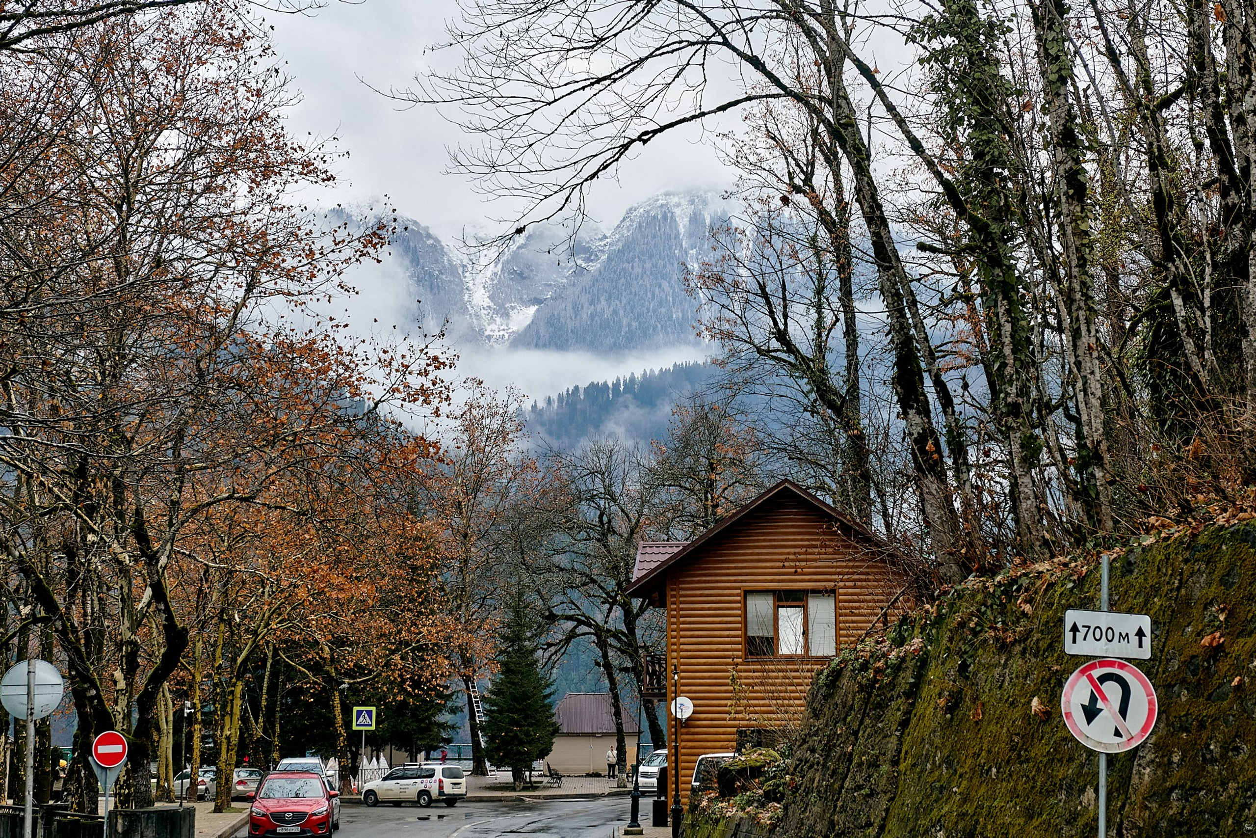 Озеро Рица, Абхазия. Декабрь 2024