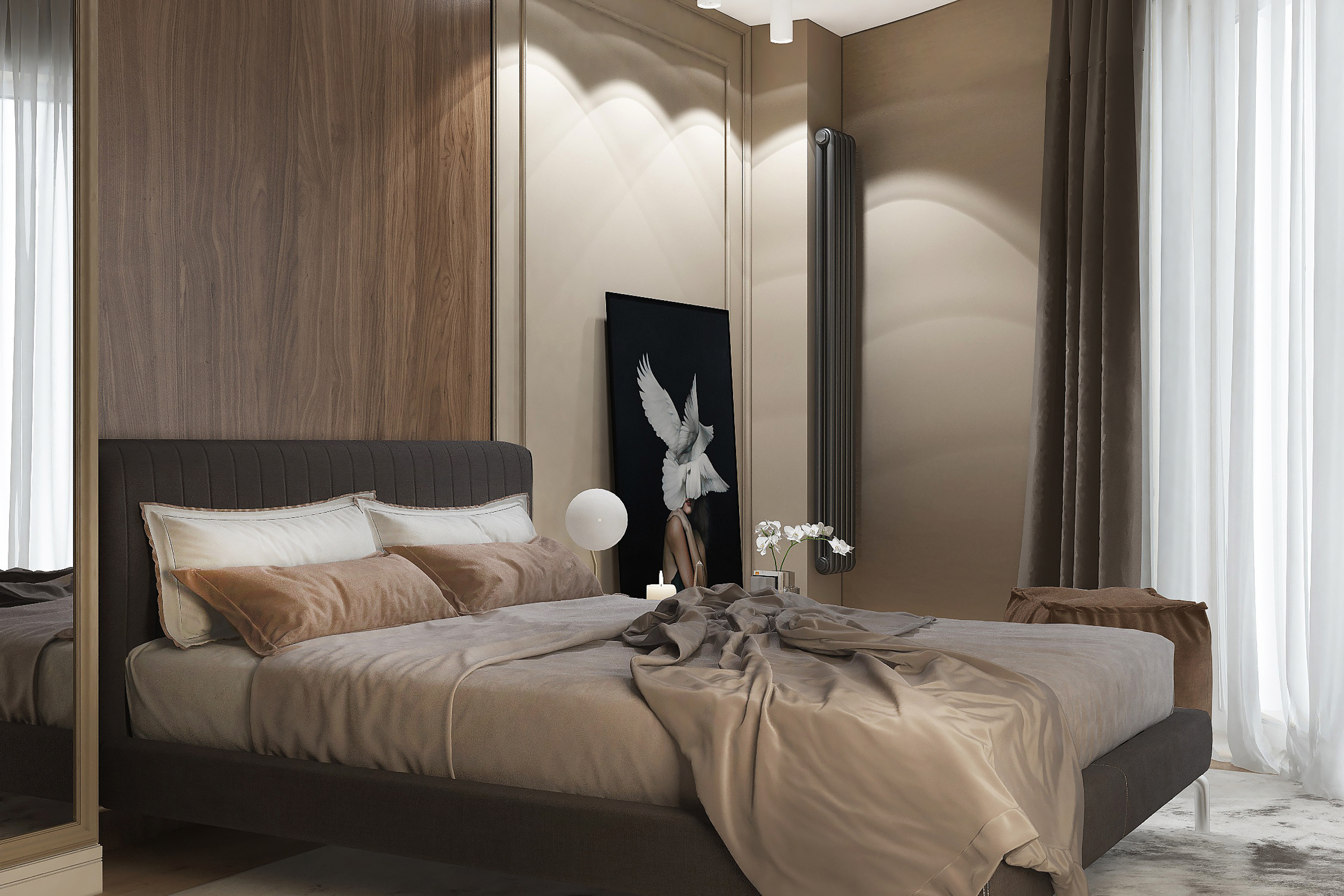 Спальня для молодой пары г. Краснодар