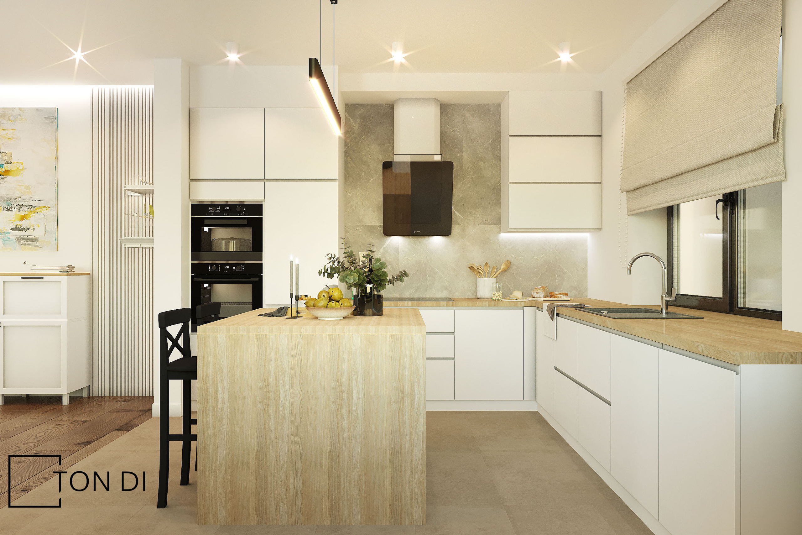 Дизайн-проект частного дома в Ленинградской области