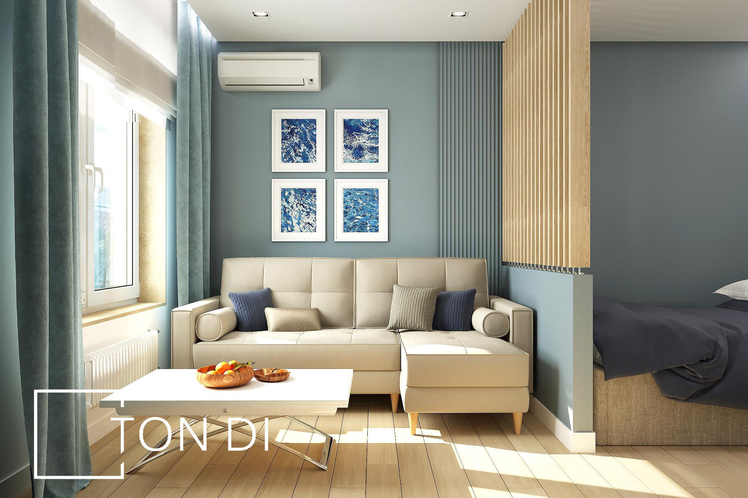 Дизайн-проект квартиры ЖК Лесснер