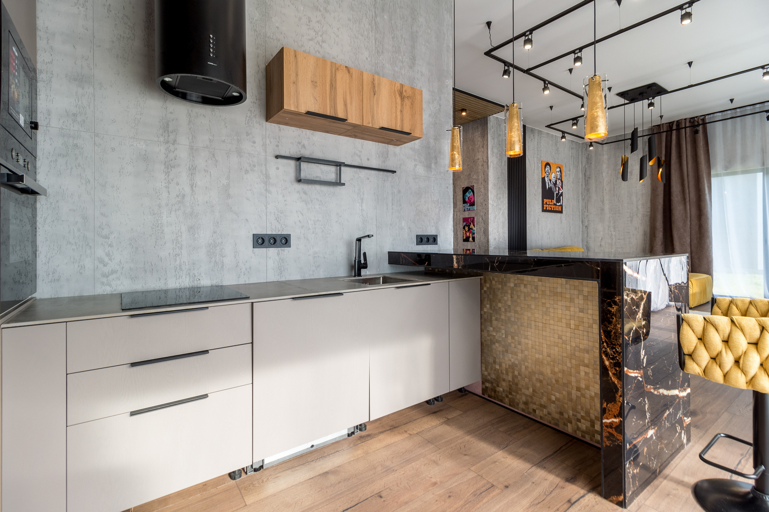 Дом в стиле Тарантино. Агентская интерьерная фотосъемка