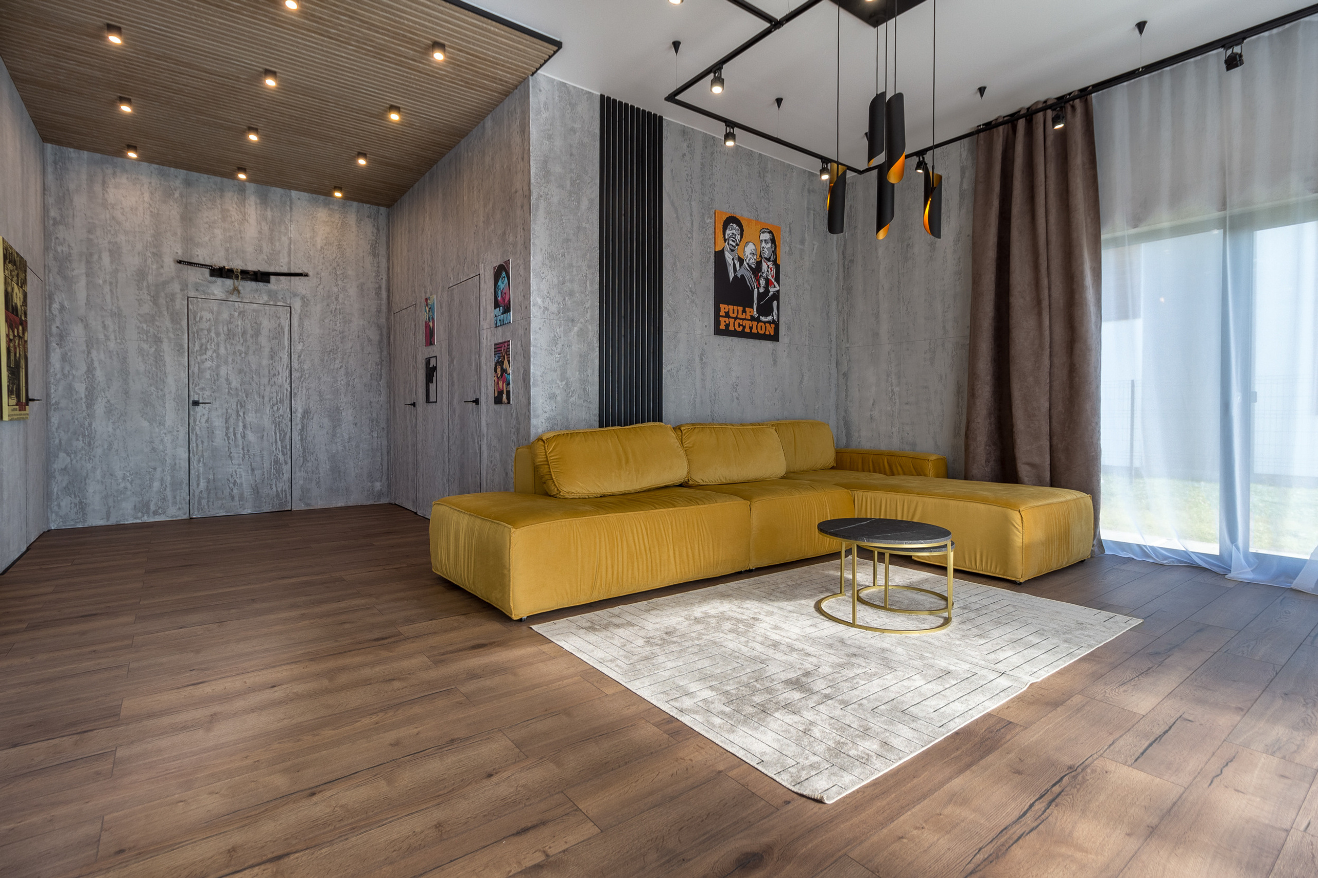 Дом в стиле Тарантино. Агентская интерьерная фотосъемка