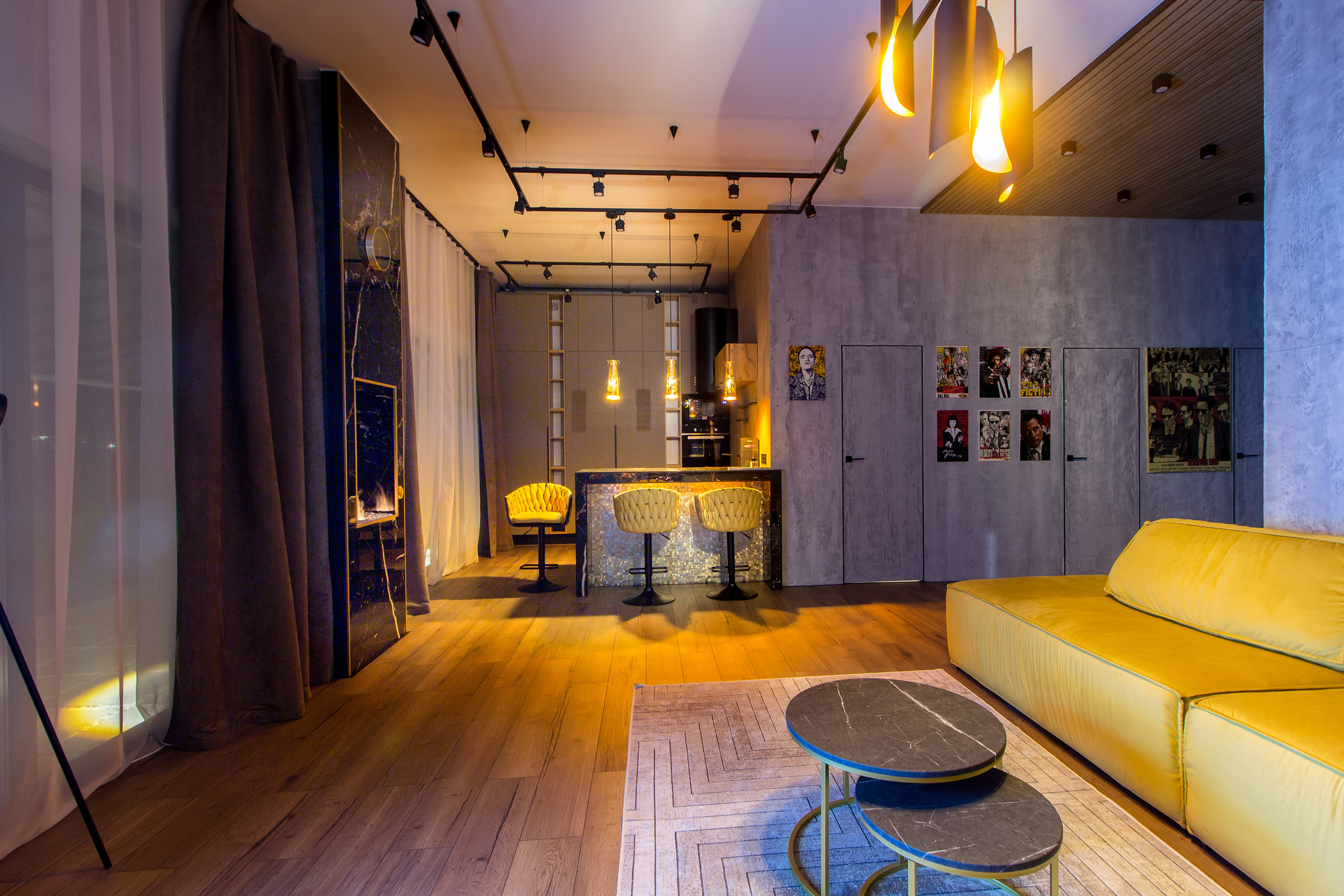 Дом в стиле Тарантино. Агентская интерьерная фотосъемка