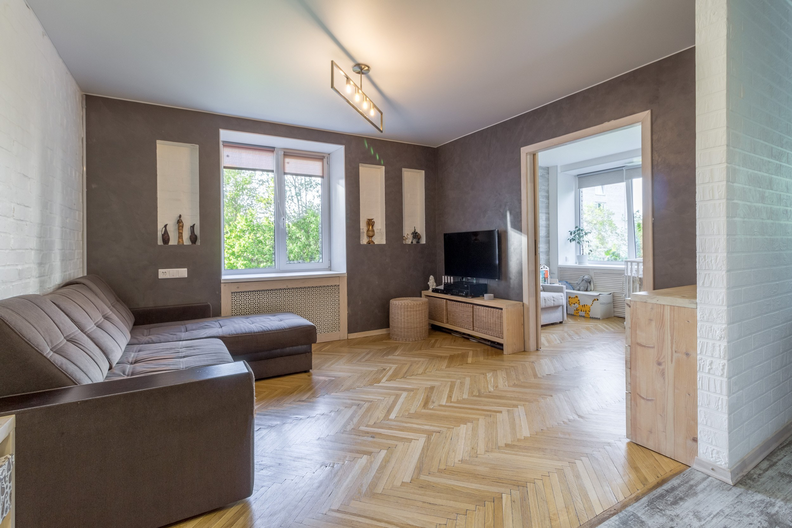 Квартира на Бухарестской. Агентская интерьерная фотосъемка