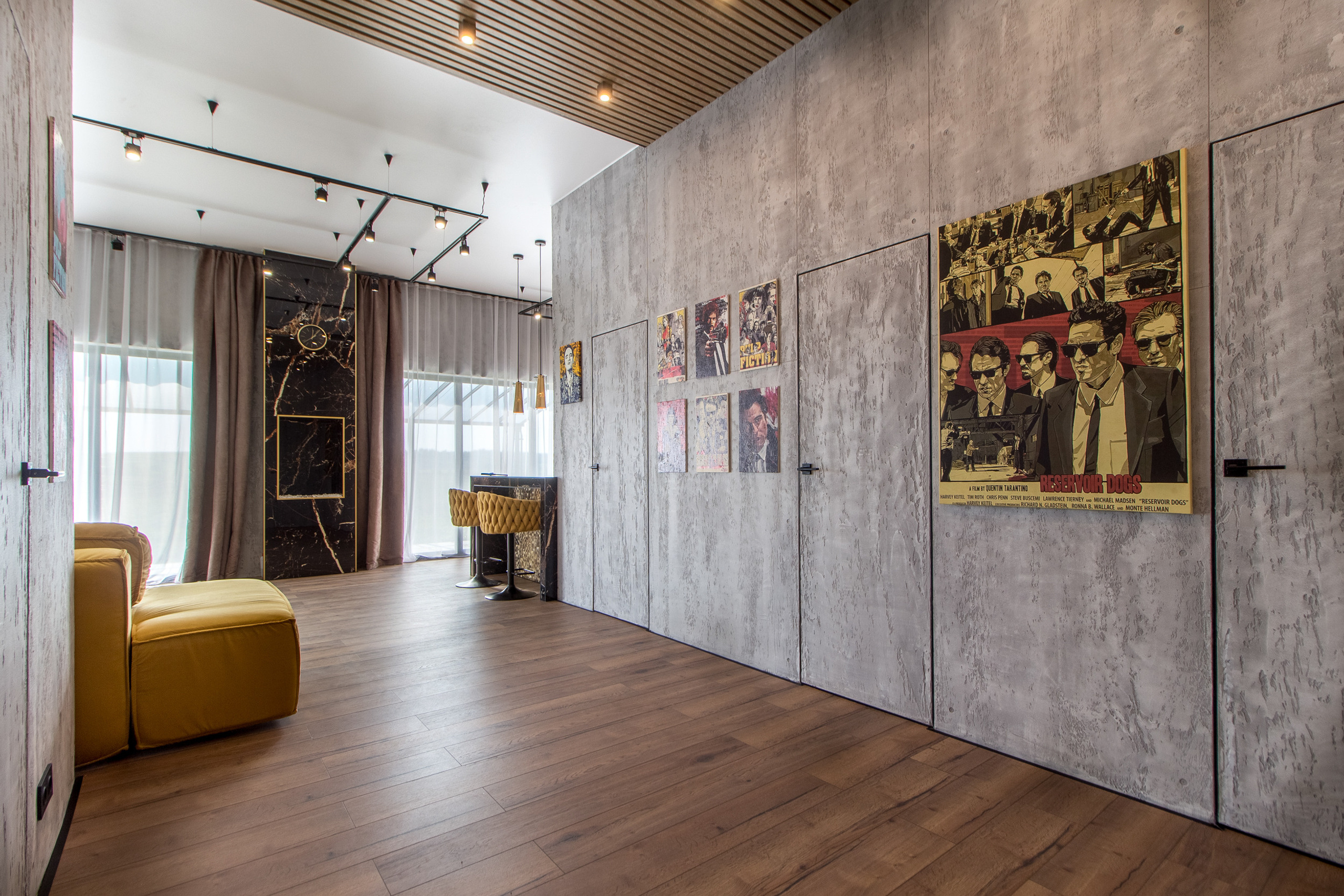 Дом в стиле Тарантино. Агентская интерьерная фотосъемка