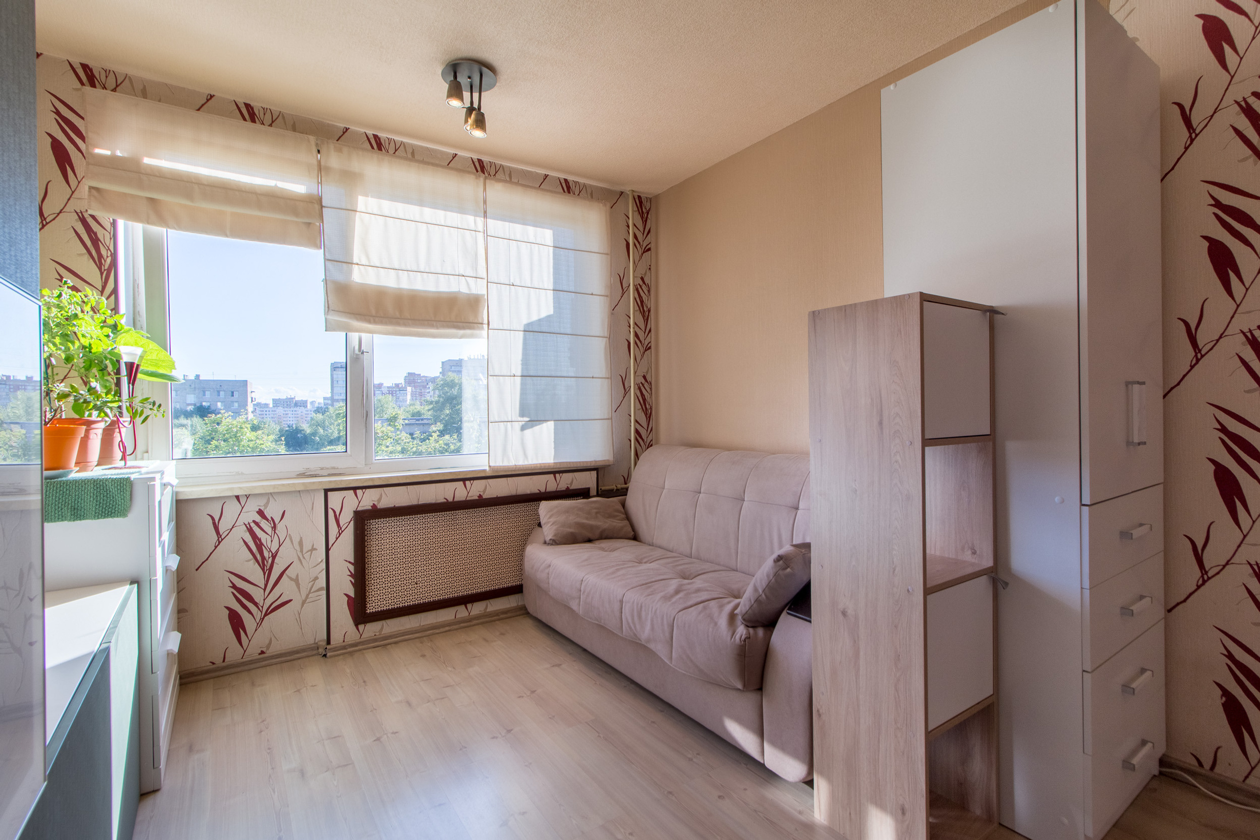 Двухкомнатная квартира на улице Турку. Агентская интерьерная фотосъемка