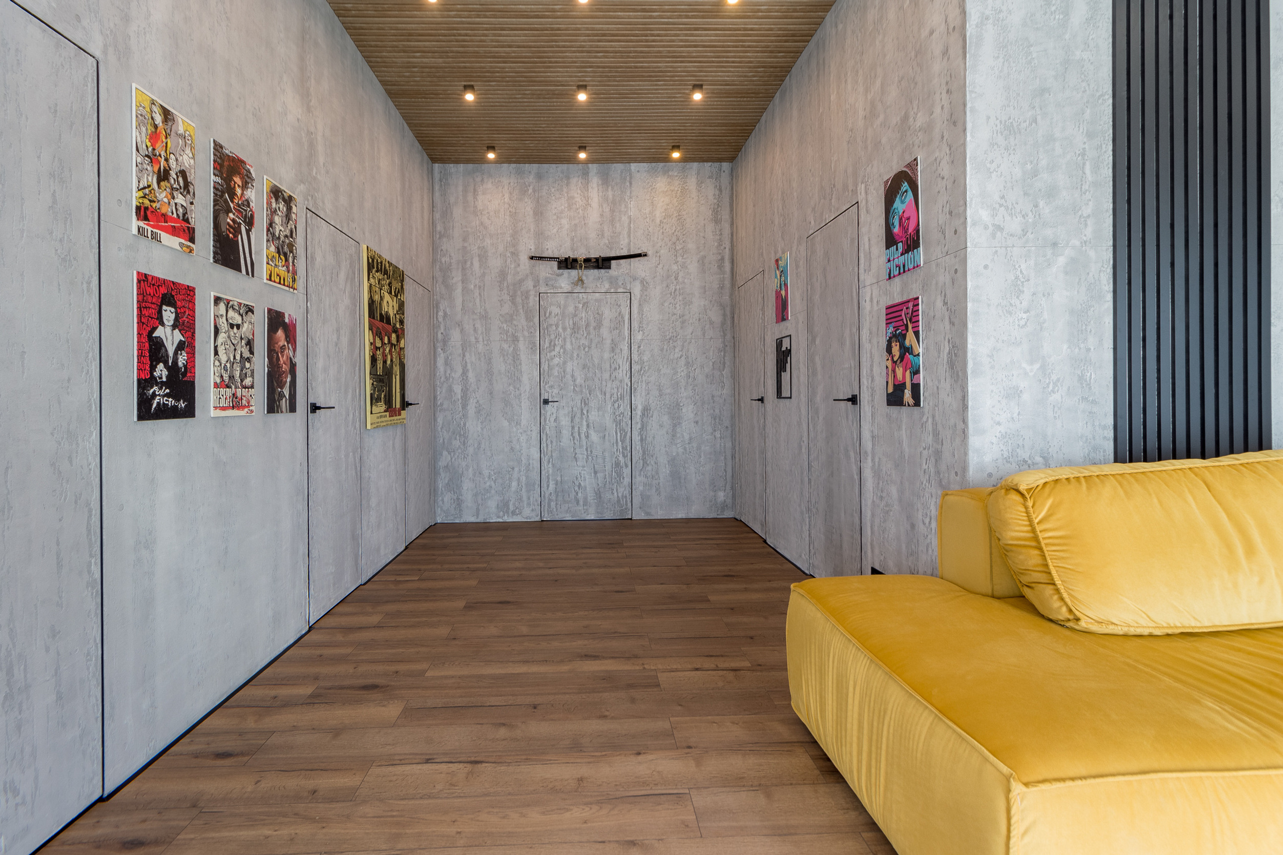 Дом в стиле Тарантино. Агентская интерьерная фотосъемка