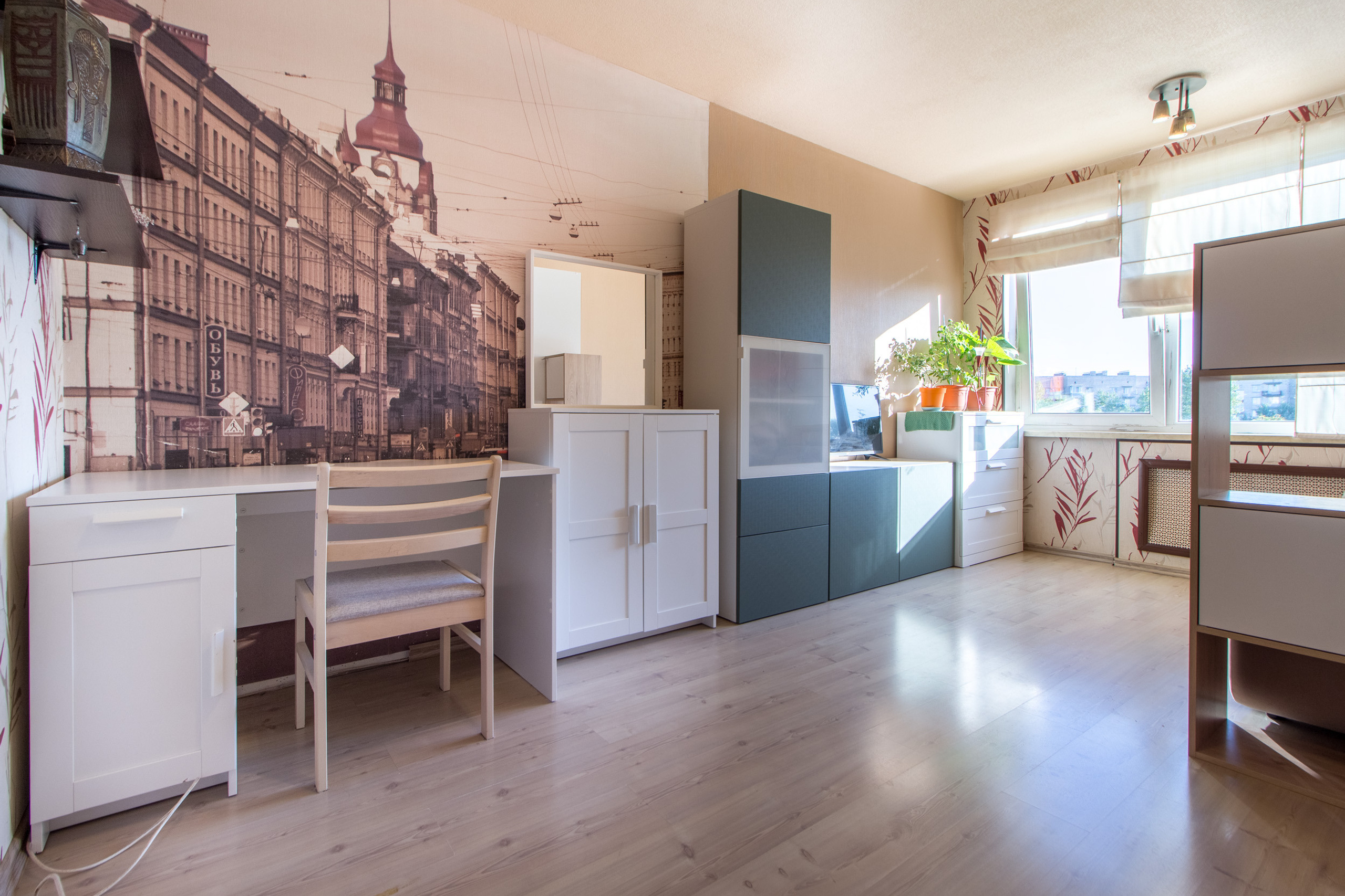 Двухкомнатная квартира на улице Турку. Агентская интерьерная фотосъемка