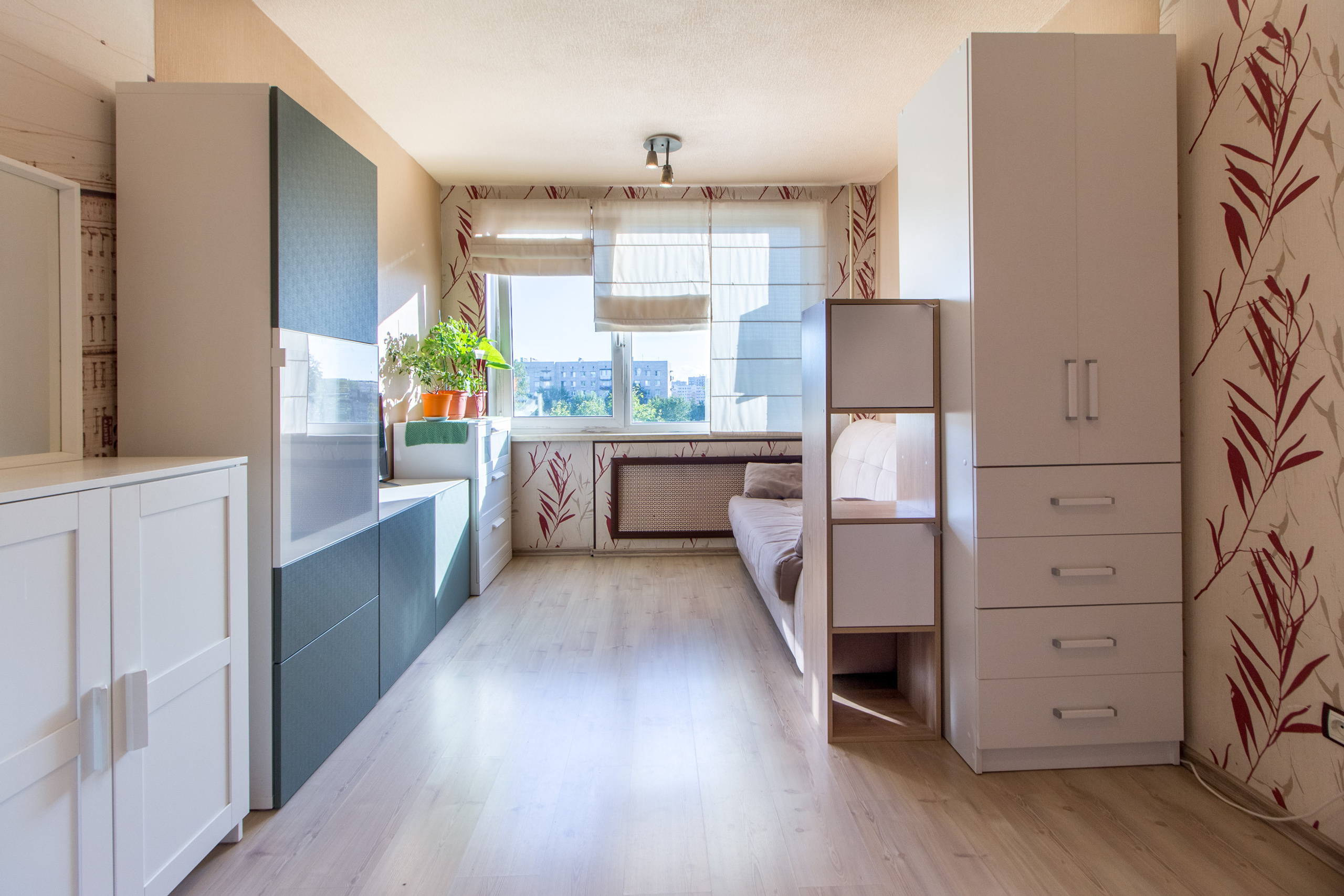 Двухкомнатная квартира на улице Турку. Агентская интерьерная фотосъемка