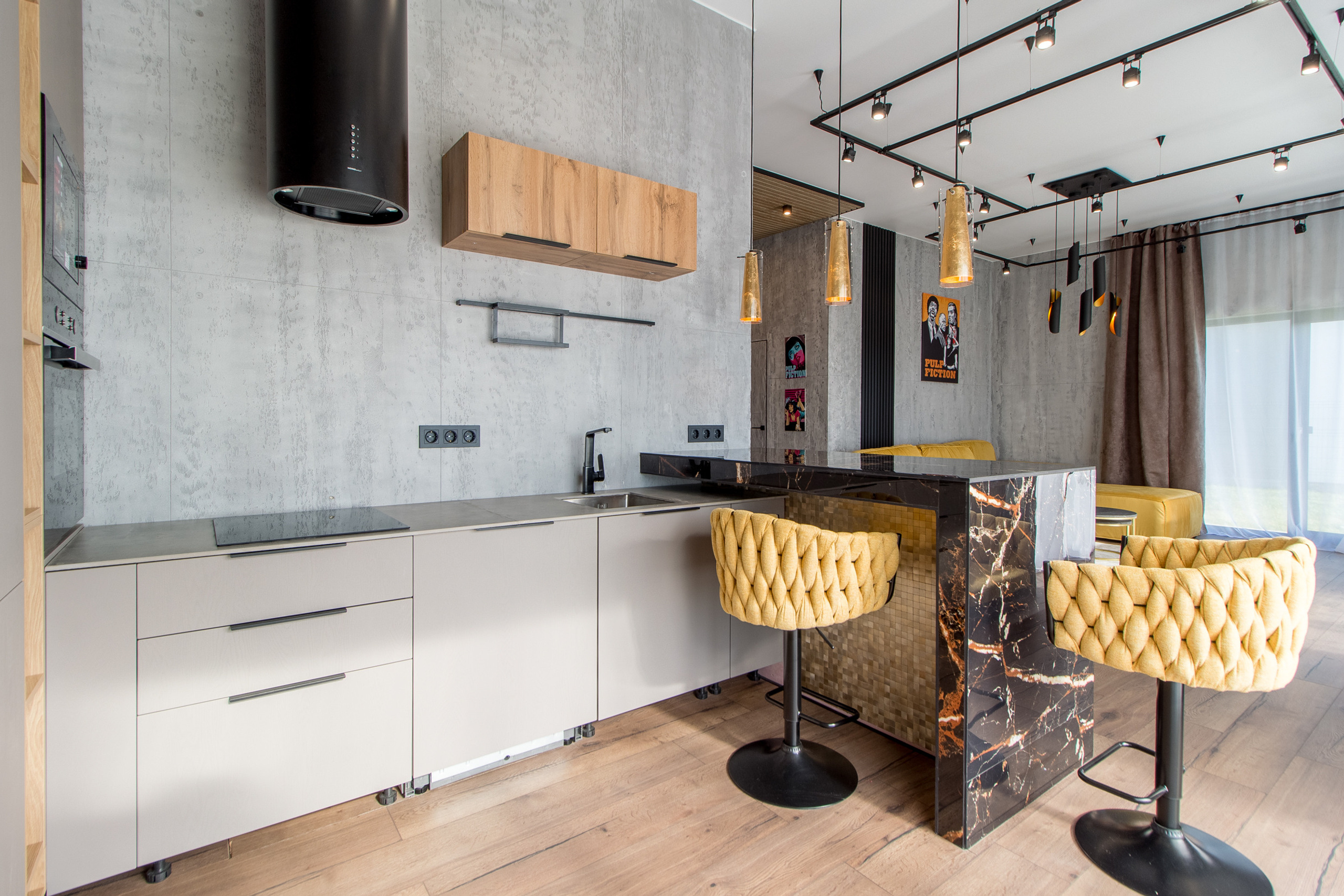 Дом в стиле Тарантино. Агентская интерьерная фотосъемка