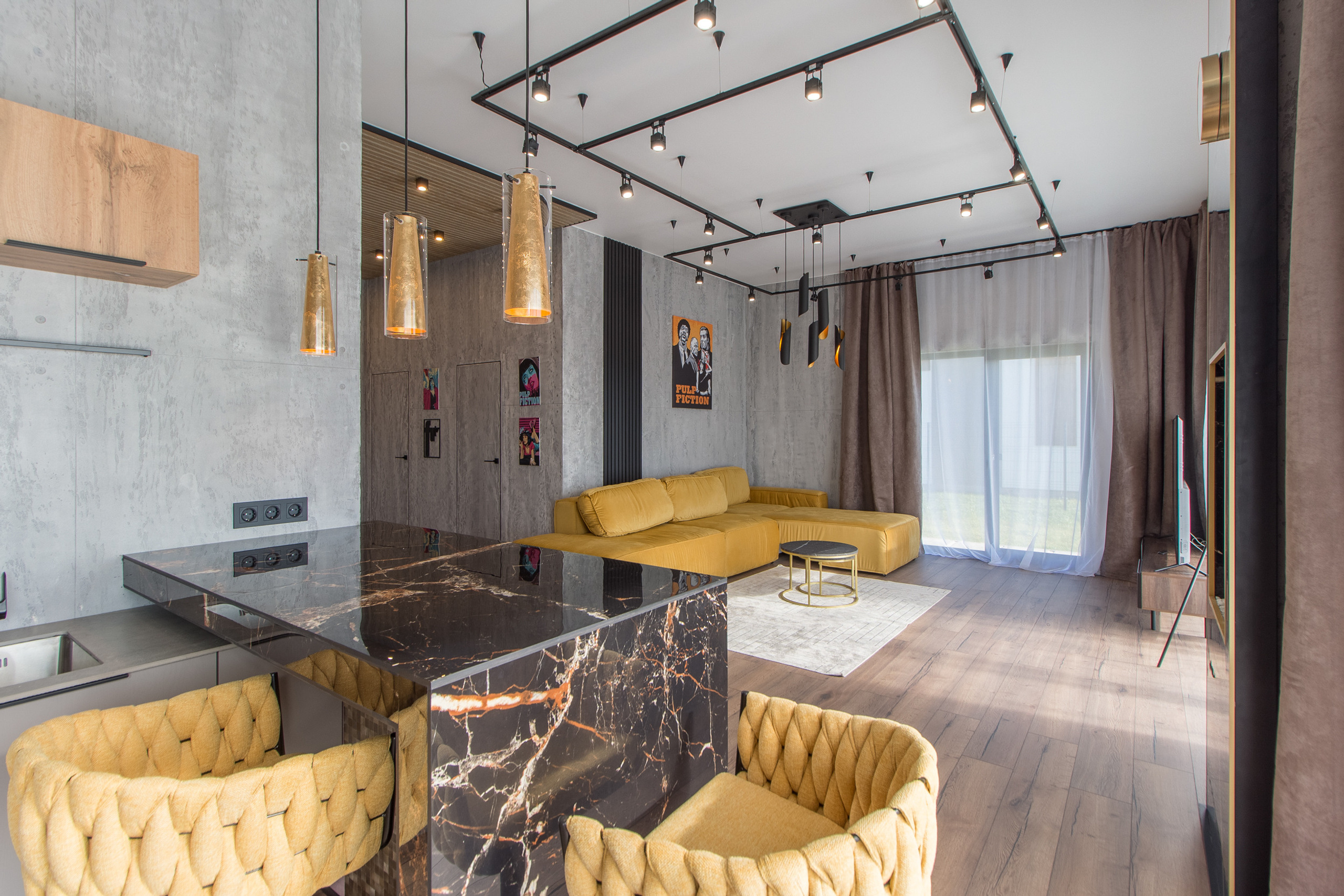 Дом в стиле Тарантино. Агентская интерьерная фотосъемка