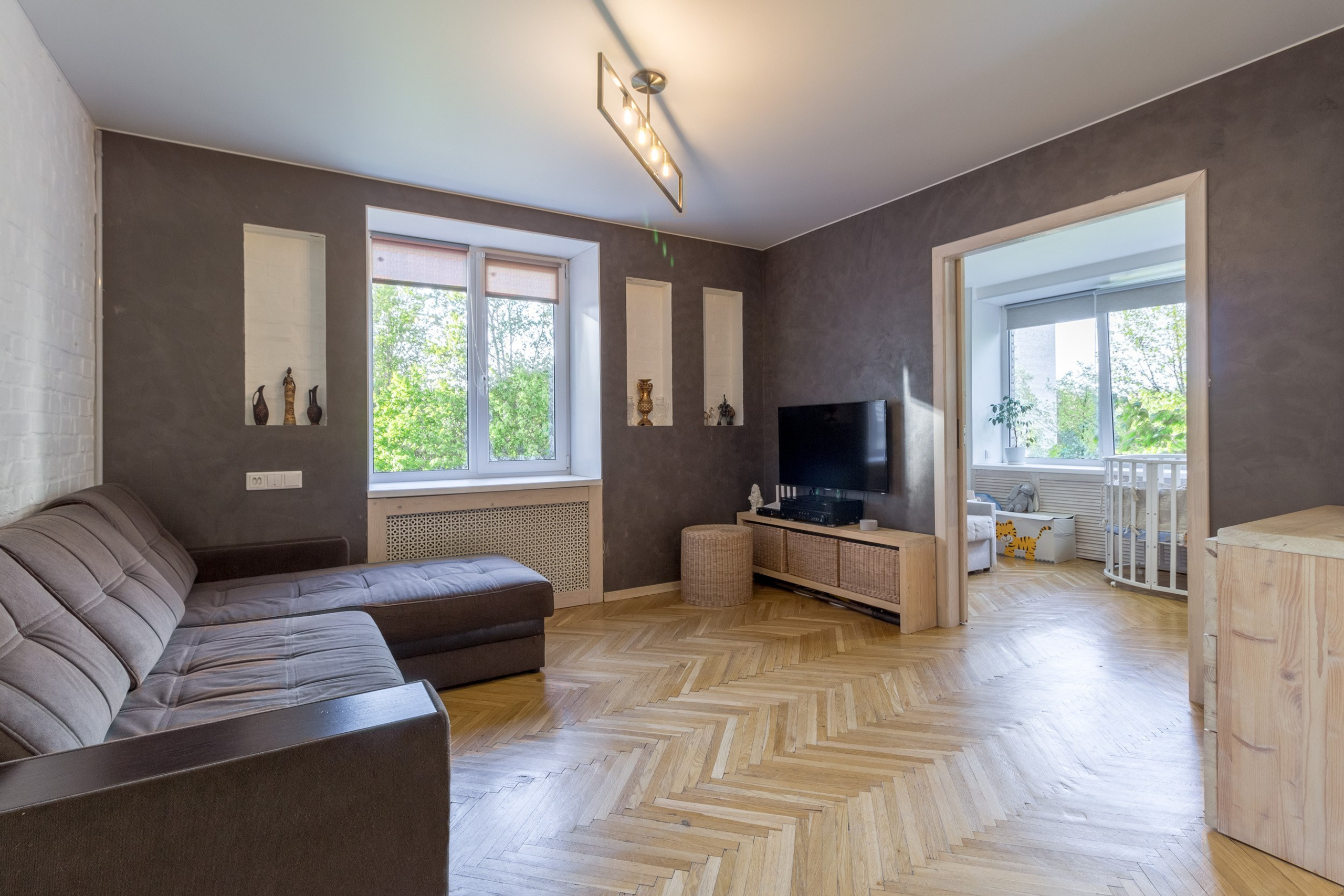 Квартира на Бухарестской. Агентская интерьерная фотосъемка