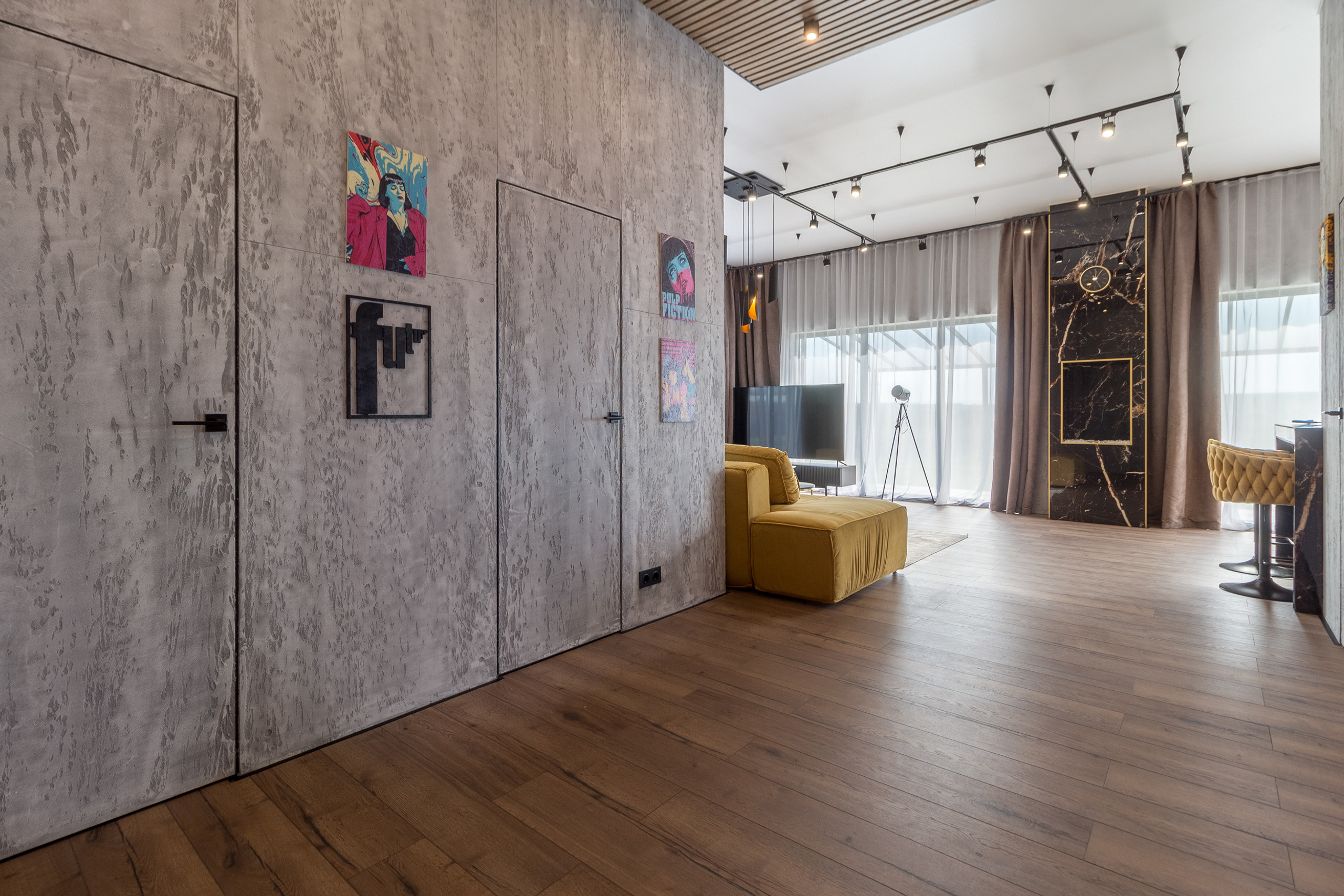 Дом в стиле Тарантино. Агентская интерьерная фотосъемка