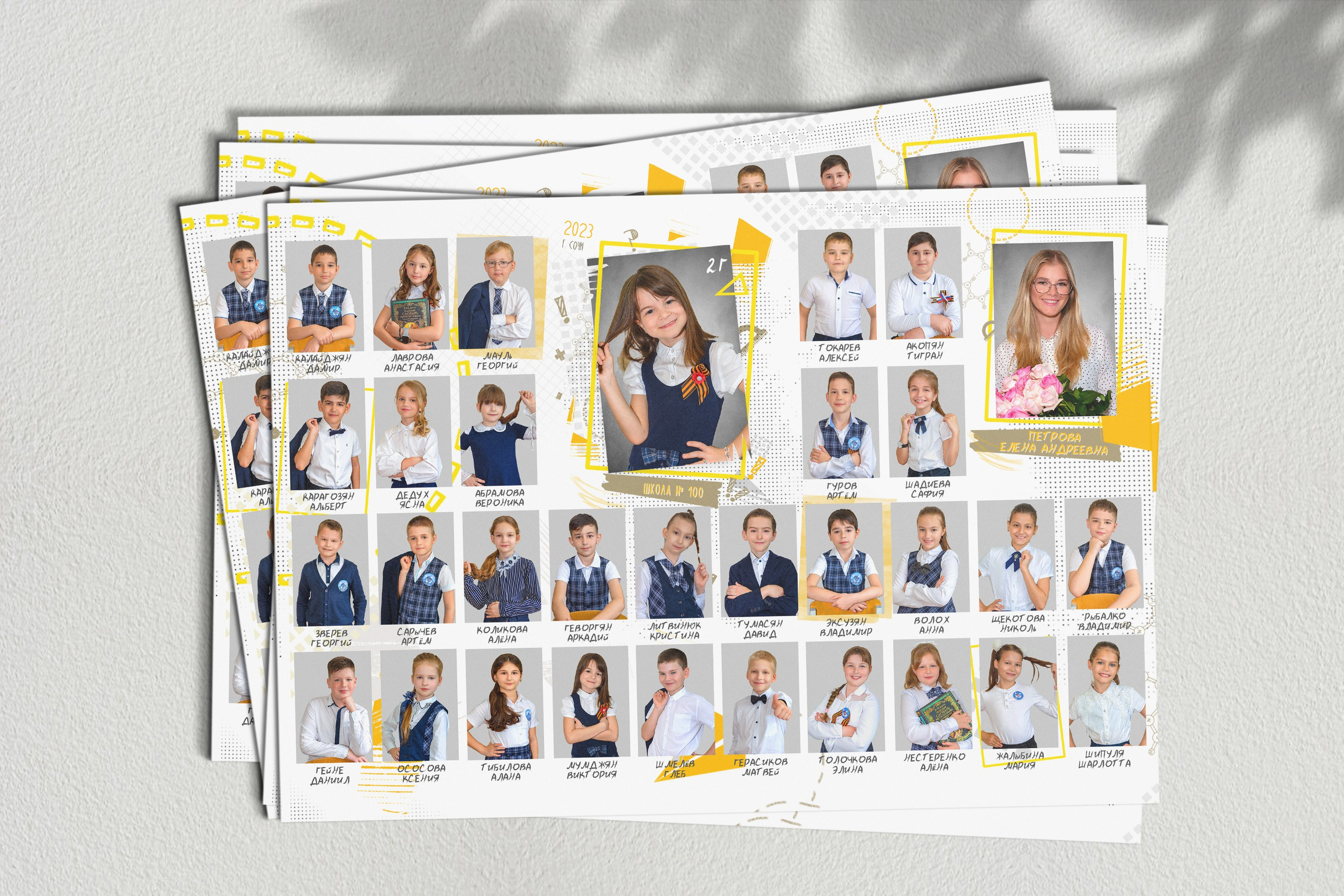 Макет № 220. Школьный фотограф в Сочи и Адлере