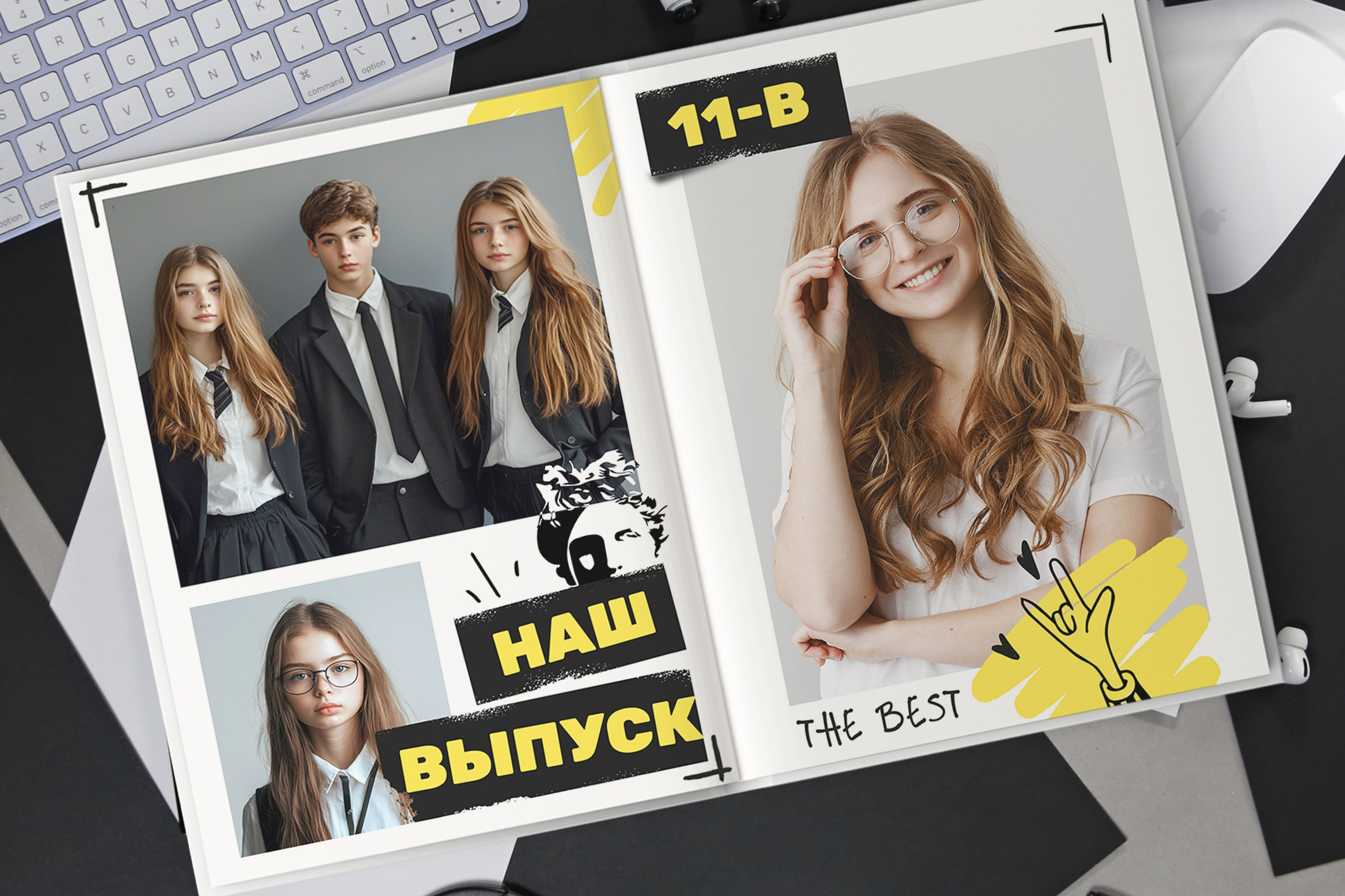 Макет № 236. Школьный фотограф в Сочи и Адлере