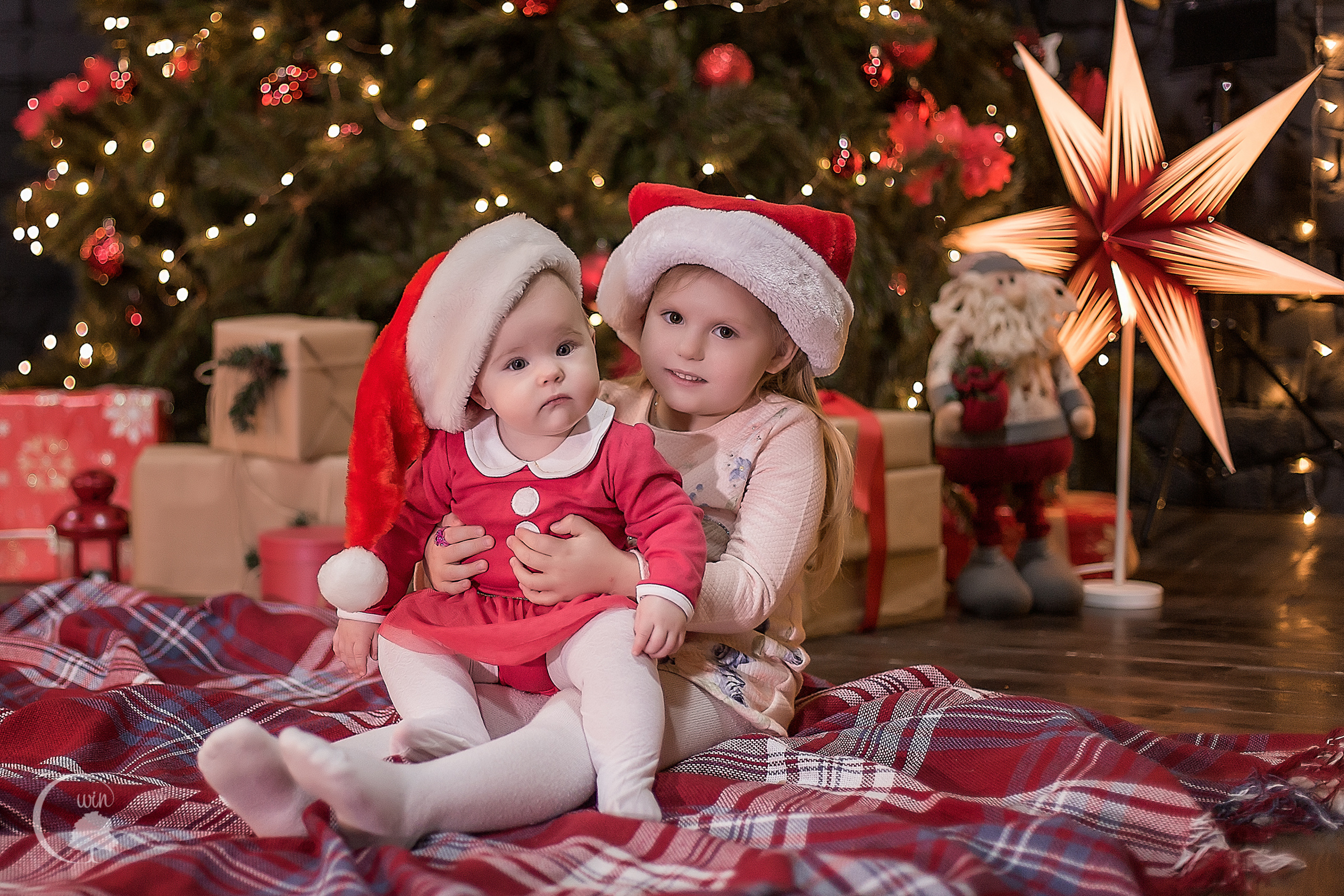 Новогодняя студийная съемка