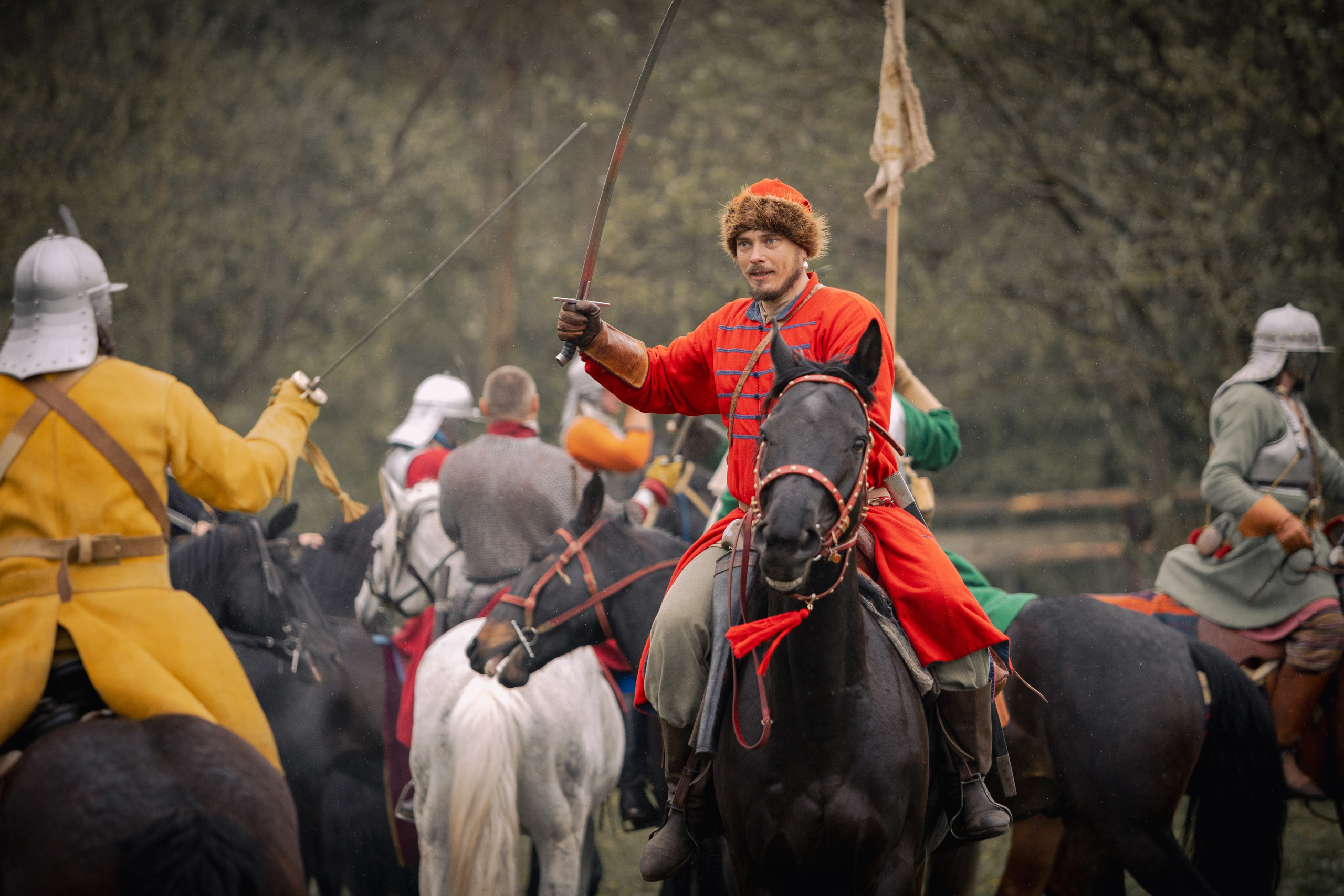 Золотая шпора. Огнем и мечем. День третий. Бой на поле. Профессиональный интерьерный и репортажный фотограф Минск и РБ. Максим Орлов