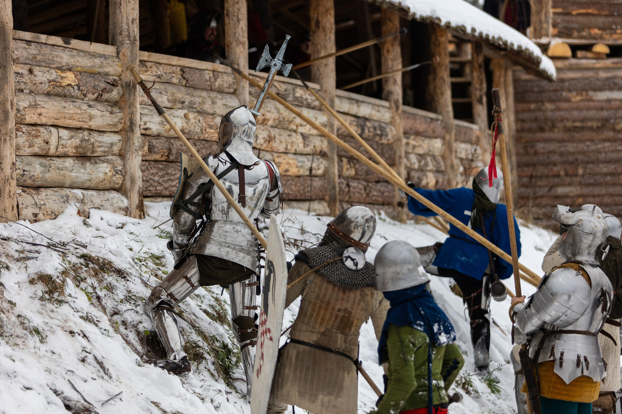 Зимние рыцарские маневры. Профессиональный интерьерный и репортажный фотограф Минск и РБ. Максим Орлов