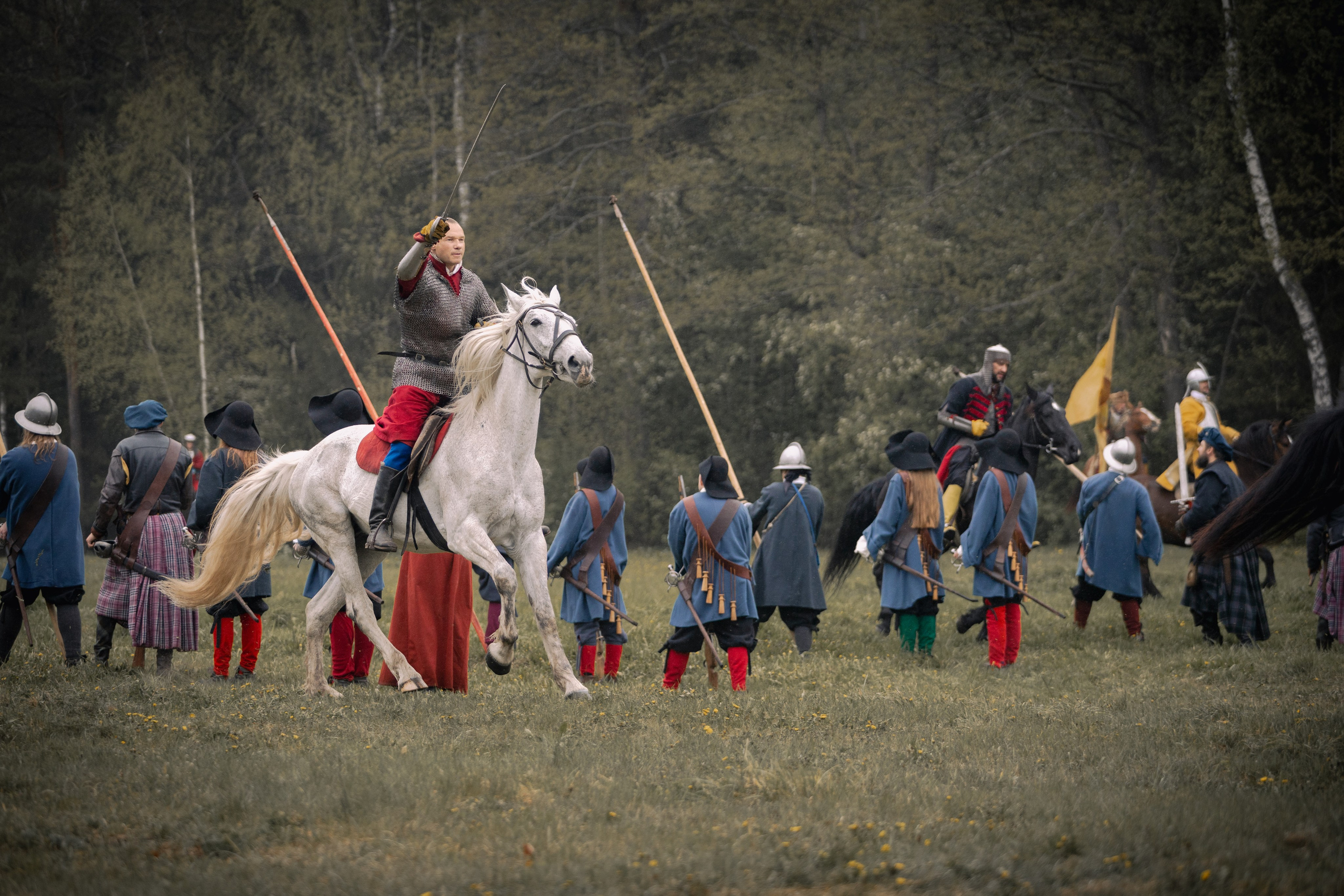 Золотая шпора. Огнем и мечем. День третий. Бой на поле. Профессиональный интерьерный и репортажный фотограф Минск и РБ. Максим Орлов