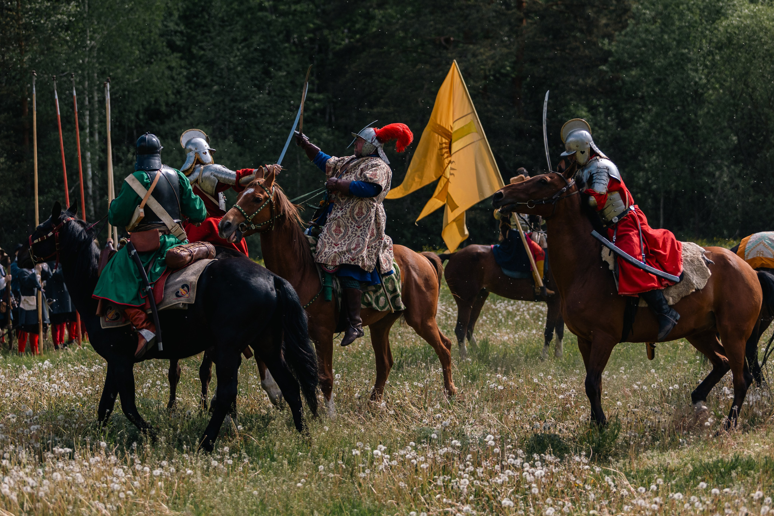 Золотая шпора. Маневры 17 века. Профессиональный интерьерный и репортажный фотограф Минск и РБ. Максим Орлов