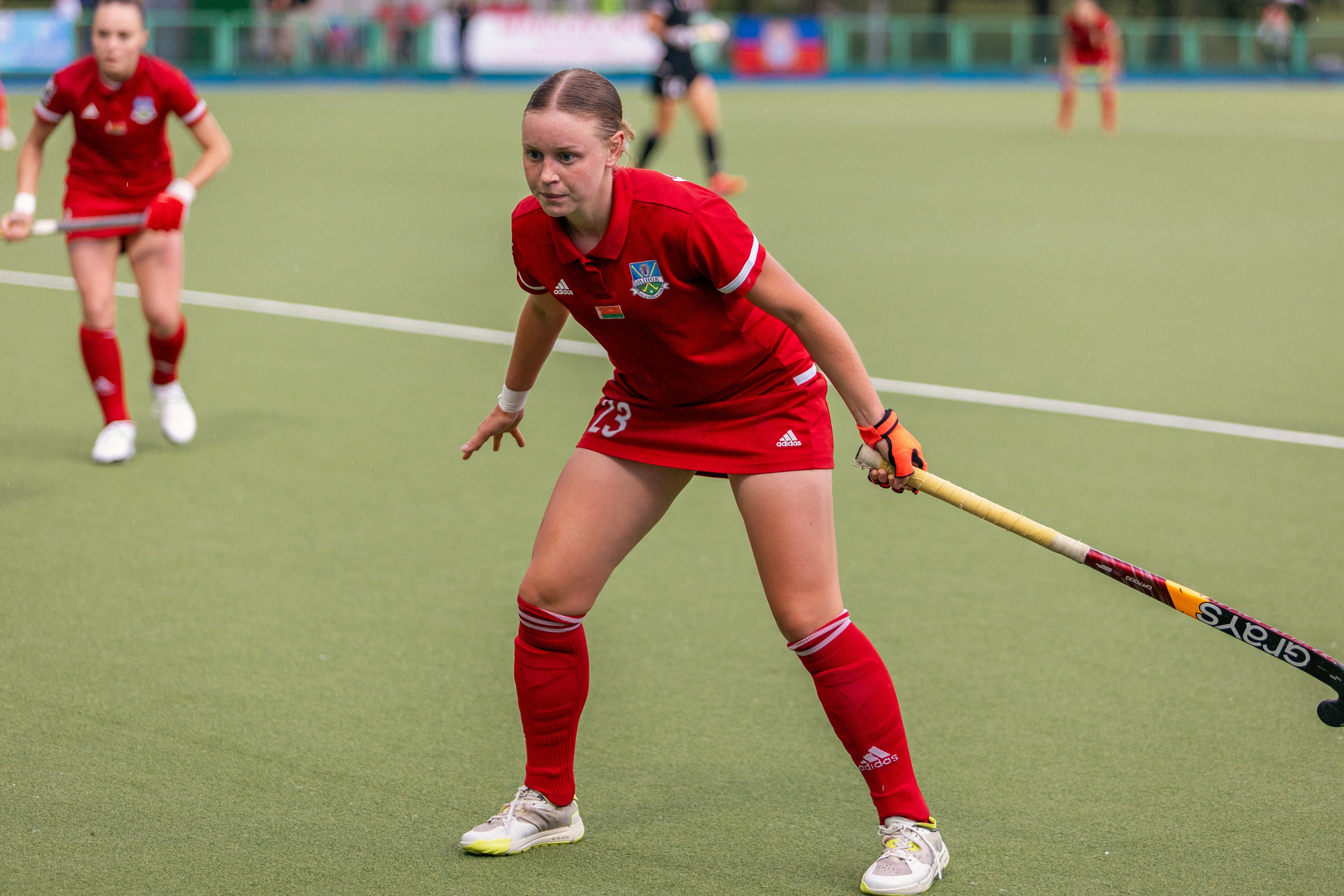 Хоккей на траве. Девушки. ХК Минск — ХК Виктория (Смолевичи) 10.06.2024. Профессиональный интерьерный и репортажный фотограф Минск и РБ. Максим Орлов