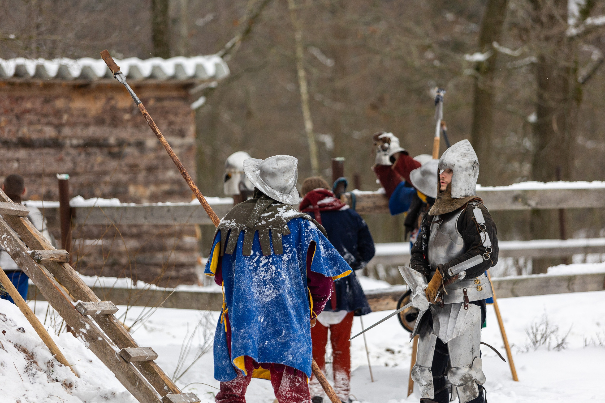 Зимние рыцарские маневры. Профессиональный интерьерный и репортажный фотограф Минск и РБ. Максим Орлов