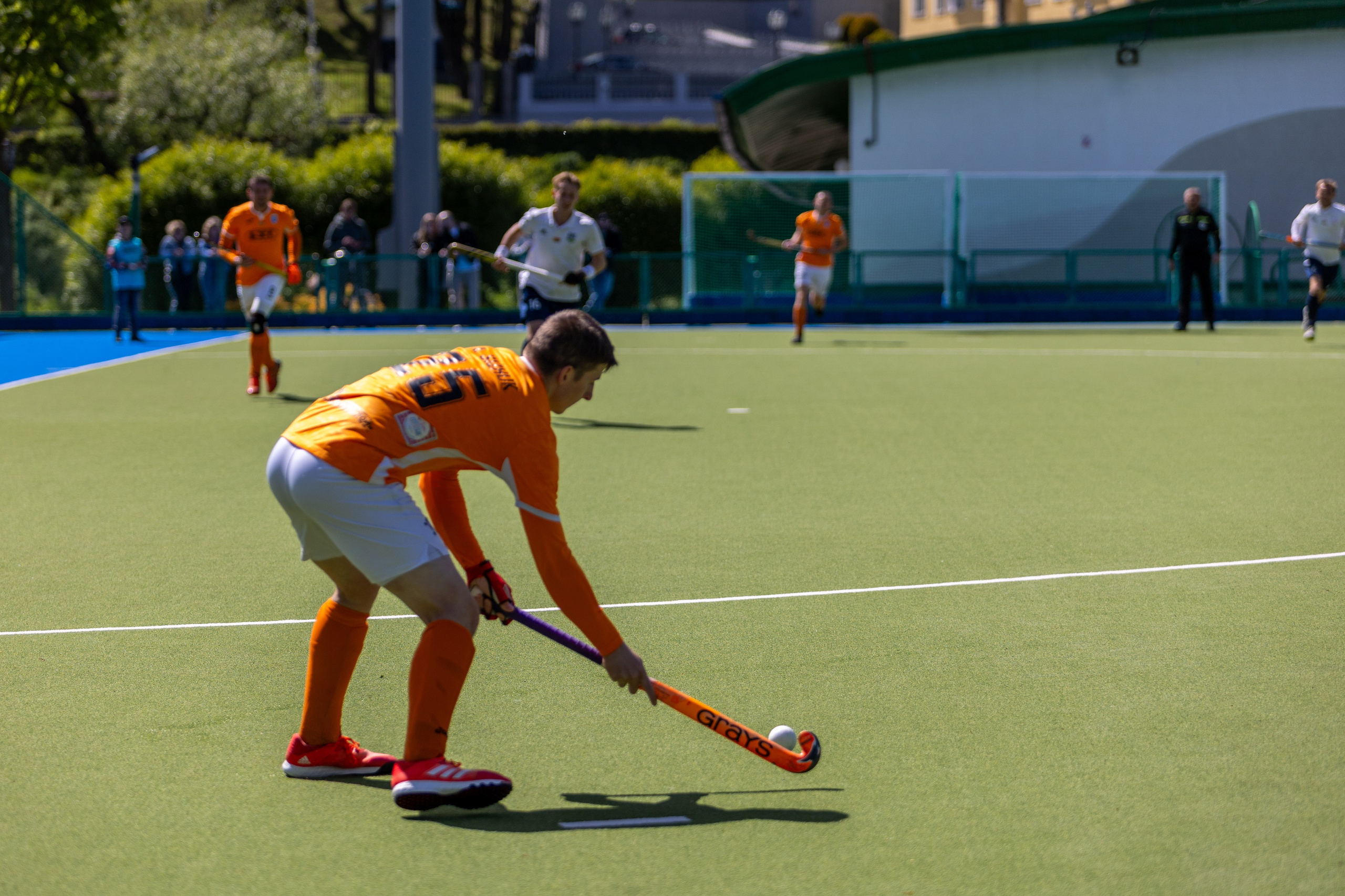 Хоккей на траве. ХК Минск — СК Строитель 12.05.2024. Профессиональный интерьерный и репортажный фотограф Минск и РБ. Максим Орлов