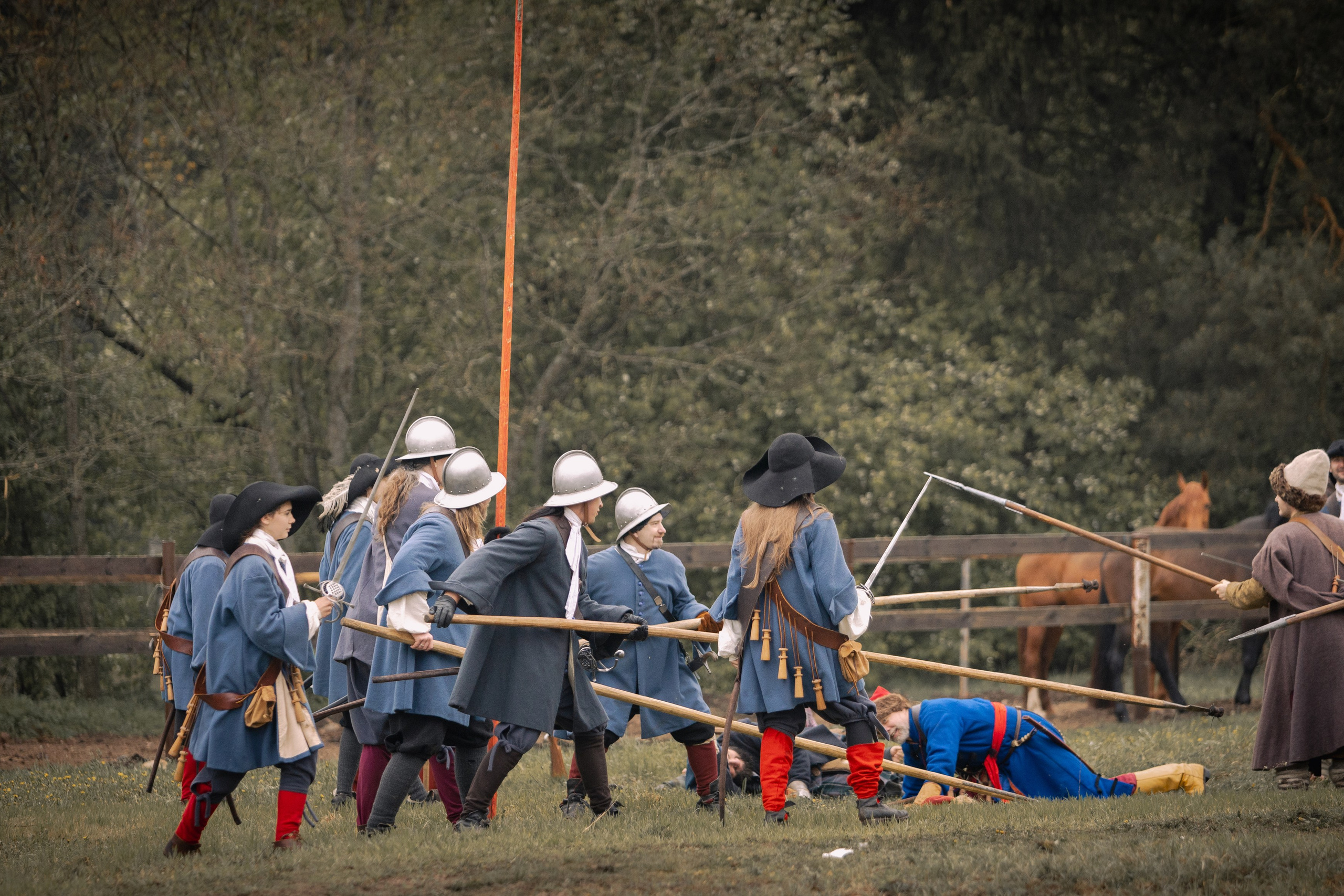 Золотая шпора. Огнем и мечем. День третий. Бой на поле. Профессиональный интерьерный и репортажный фотограф Минск и РБ. Максим Орлов
