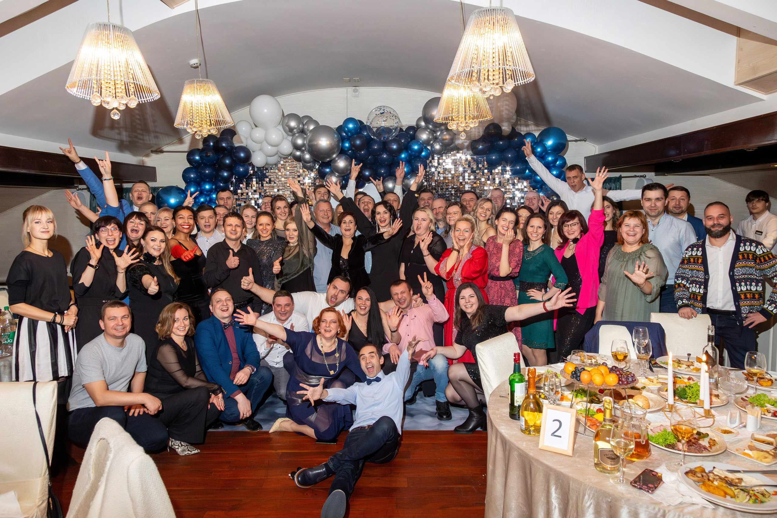 Новогодний корпоратив. Профессиональный интерьерный и репортажный фотограф Минск и РБ. Максим Орлов