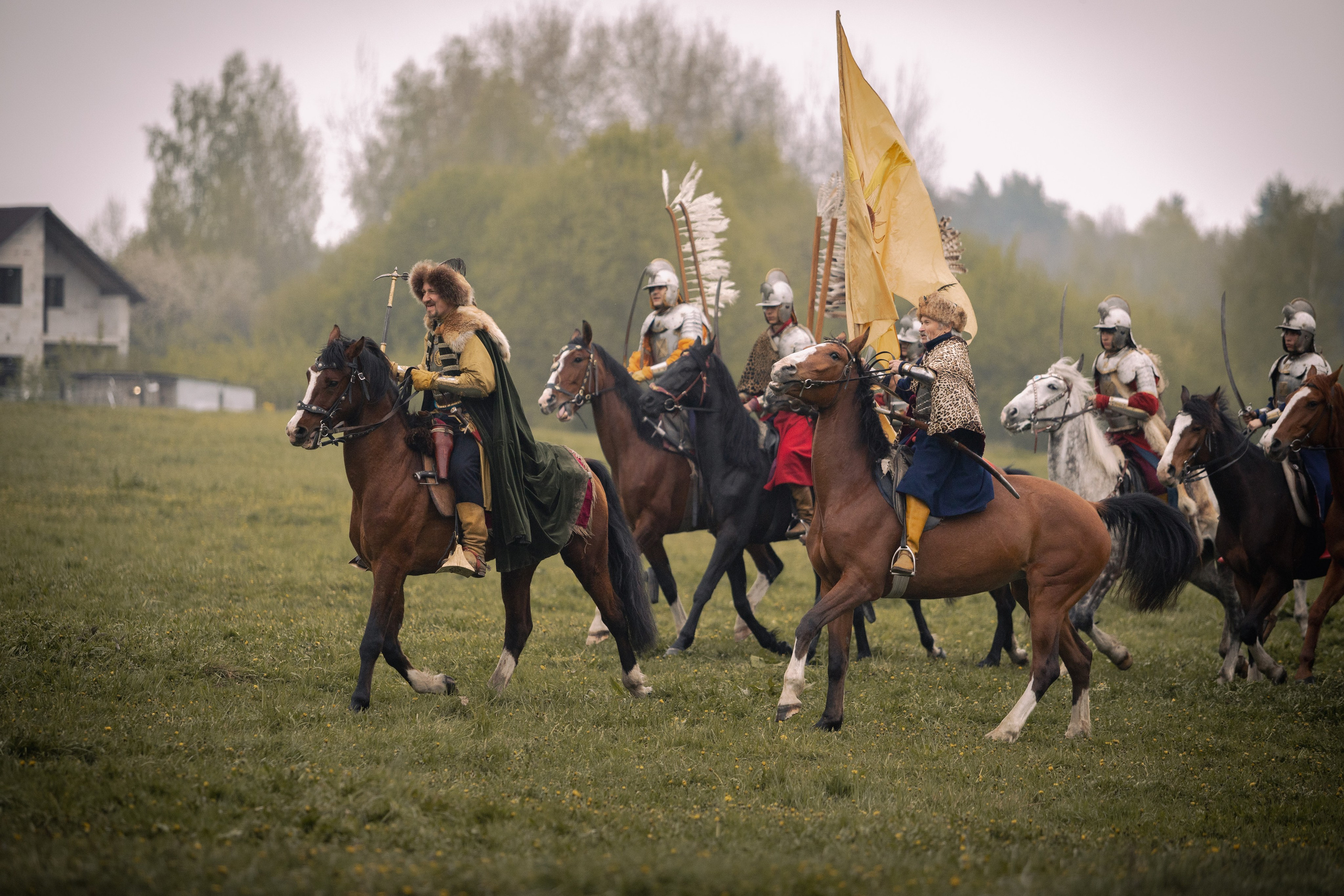 Золотая шпора. Огнем и мечем. День третий. Бой на поле. Профессиональный интерьерный и репортажный фотограф Минск и РБ. Максим Орлов
