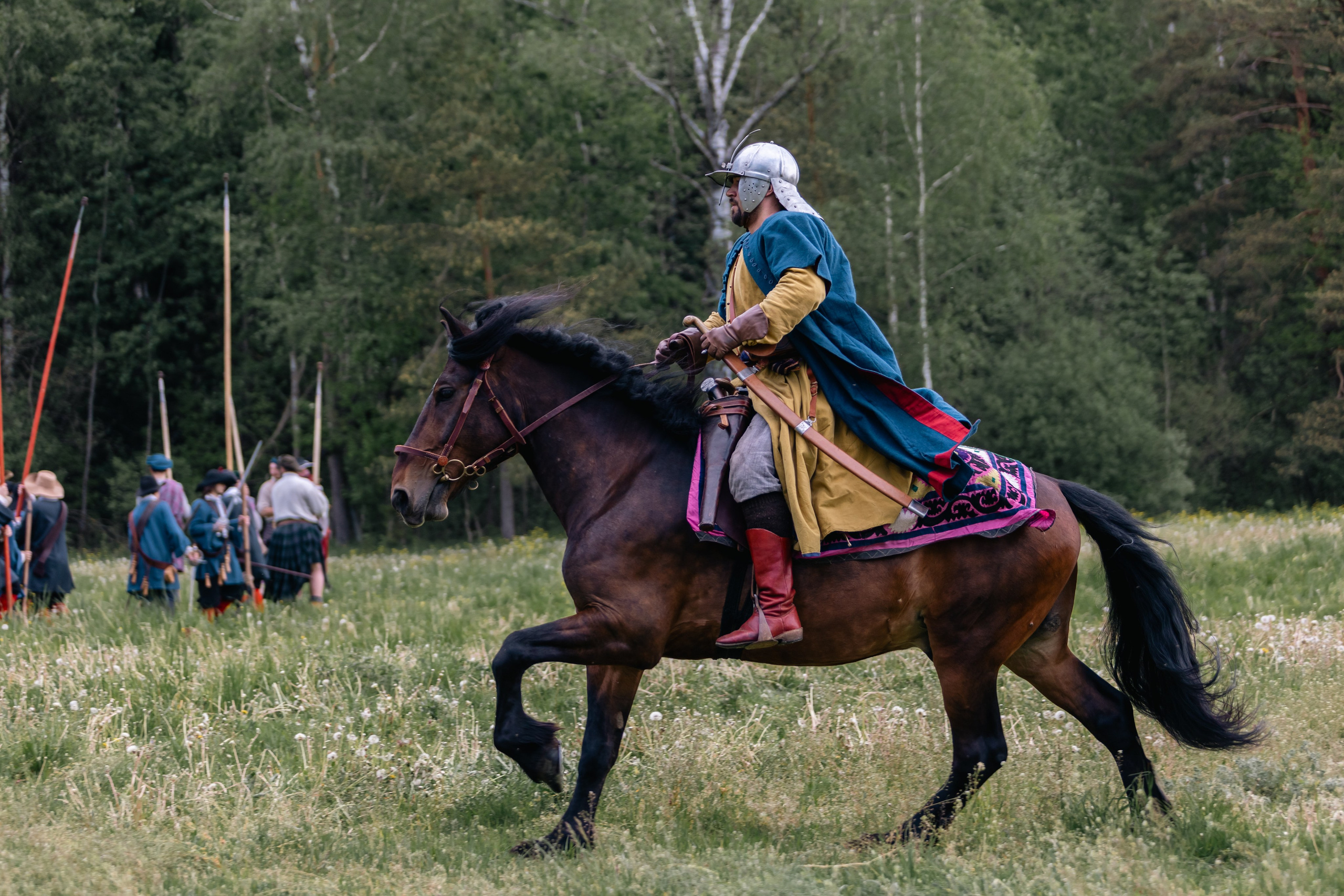 Золотая шпора. Маневры 17 века. Профессиональный интерьерный и репортажный фотограф Минск и РБ. Максим Орлов