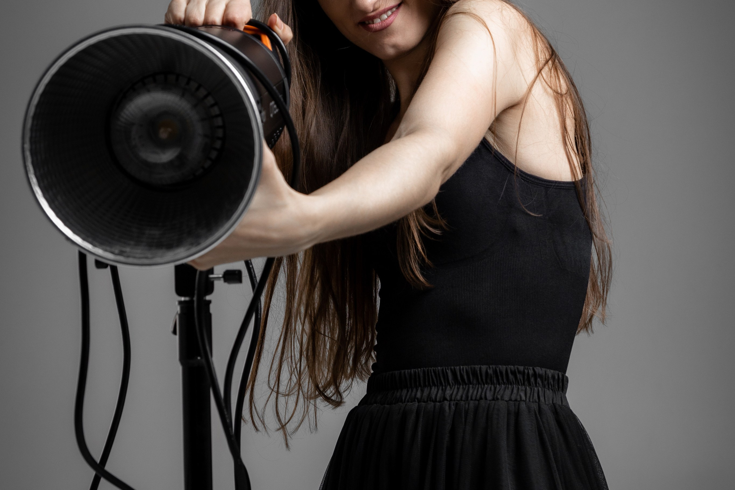 Алена (студийная на циклораме). Профессиональный интерьерный и репортажный фотограф Минск и РБ. Максим Орлов