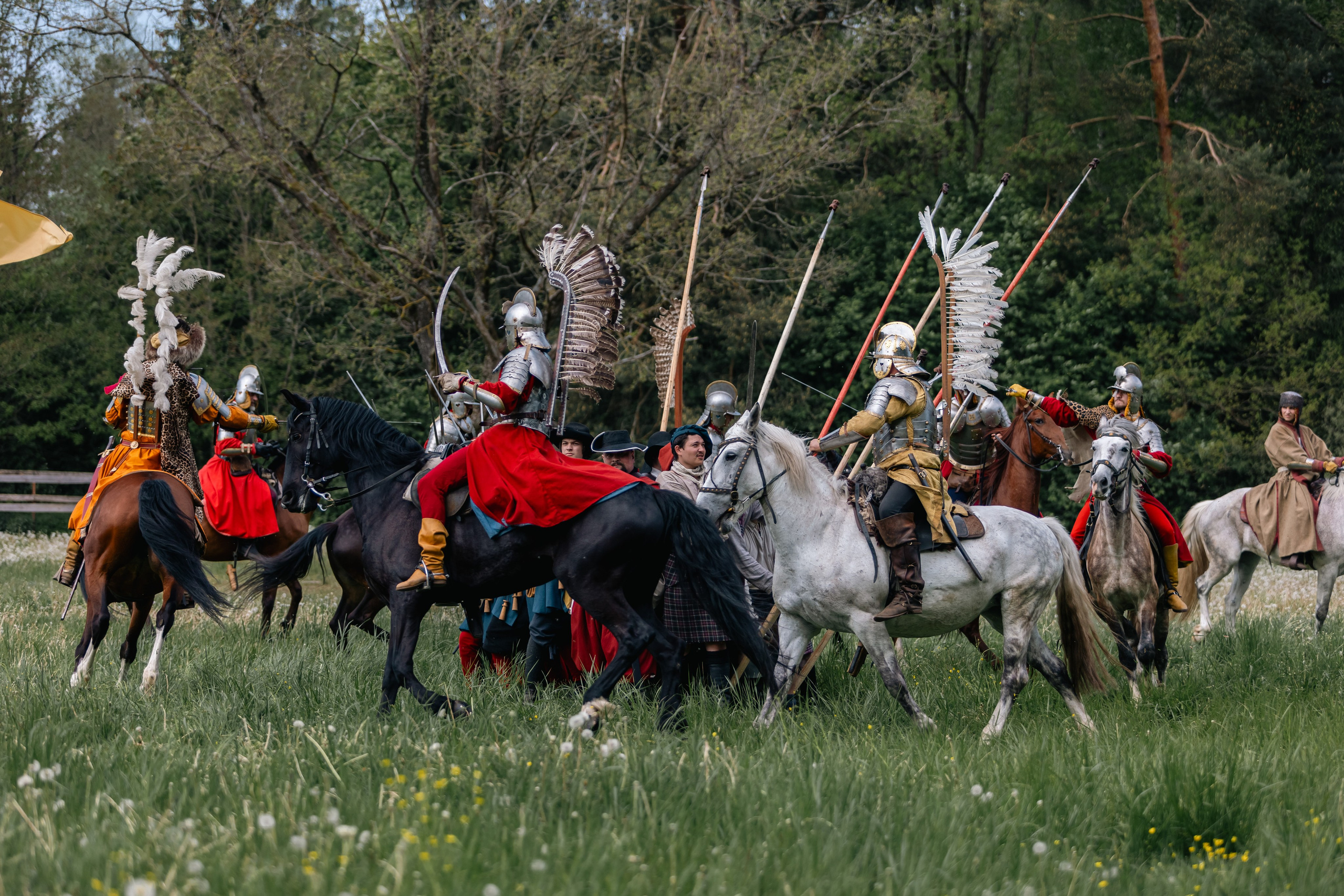 Золотая шпора. Маневры 17 века. Профессиональный интерьерный и репортажный фотограф Минск и РБ. Максим Орлов