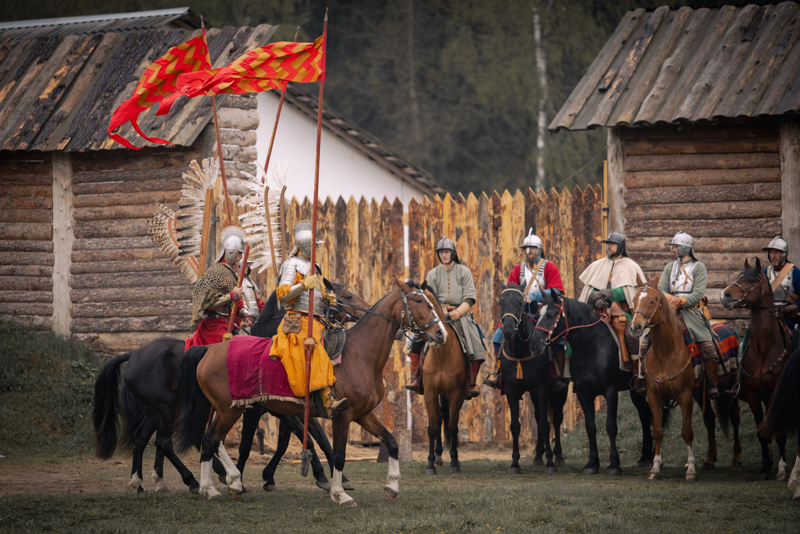 Золотая шпора. Огнем и мечем. День третий. Бой на поле. Профессиональный интерьерный и репортажный фотограф Минск и РБ. Максим Орлов