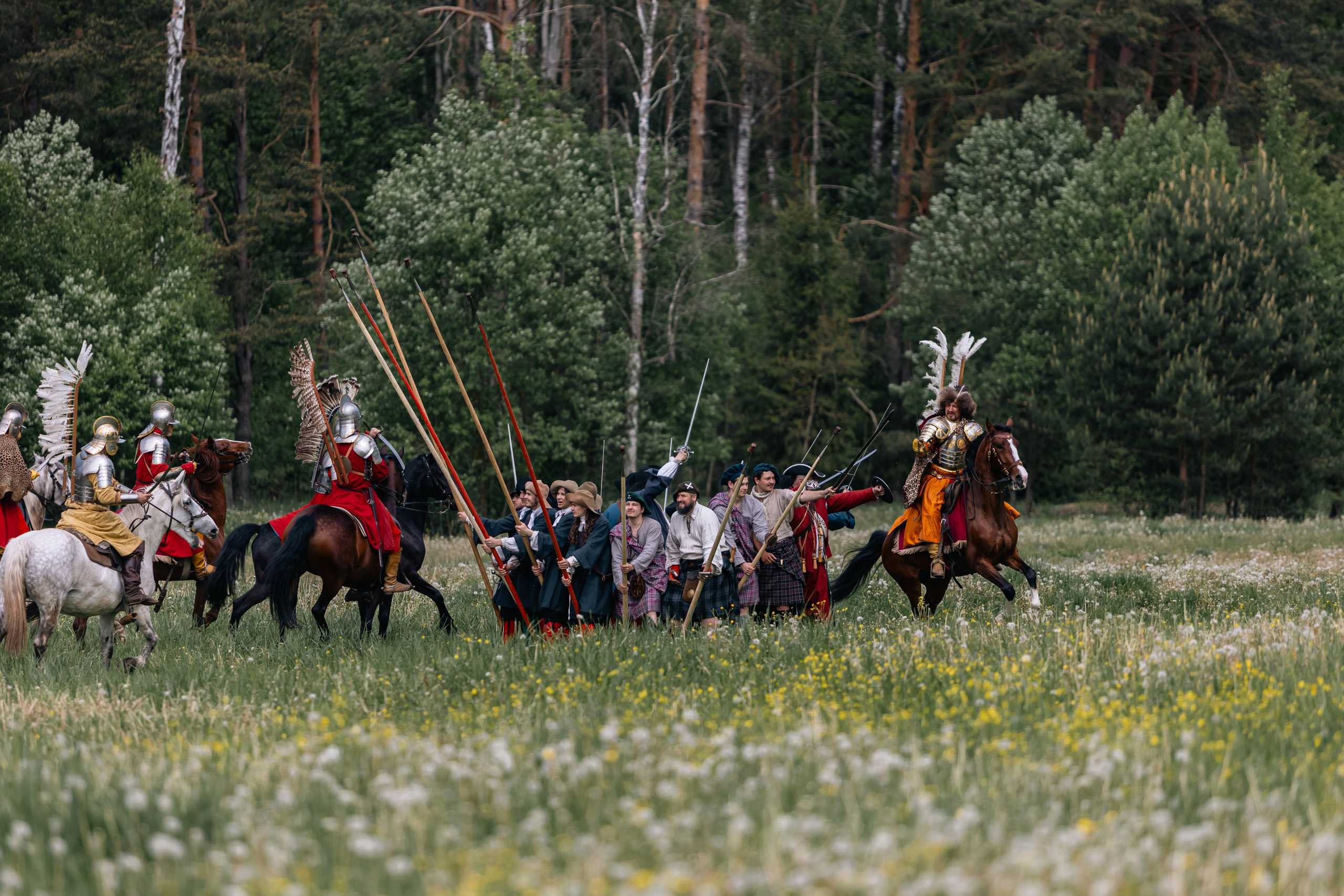 Золотая шпора. Маневры 17 века. Профессиональный интерьерный и репортажный фотограф Минск и РБ. Максим Орлов