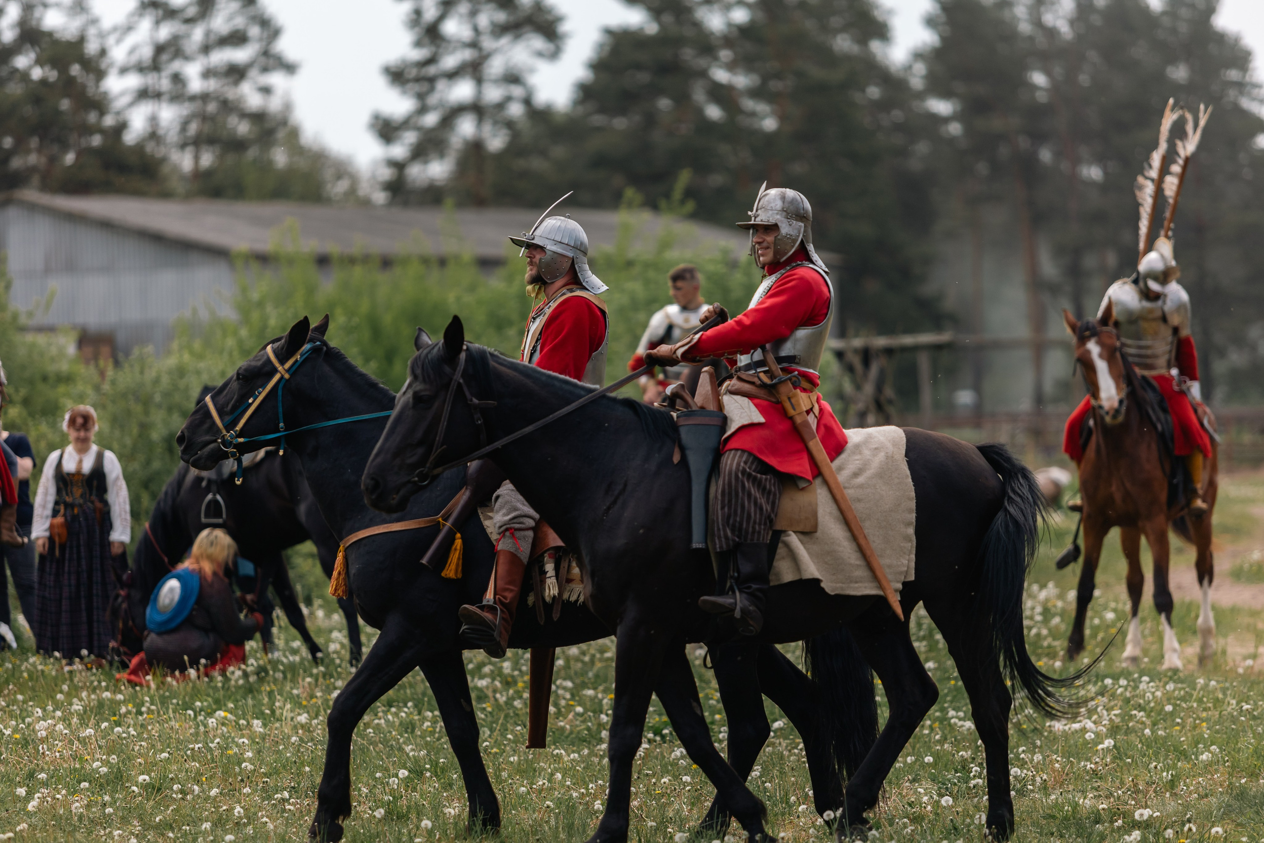 Золотая шпора. Маневры 17 века. Профессиональный интерьерный и репортажный фотограф Минск и РБ. Максим Орлов